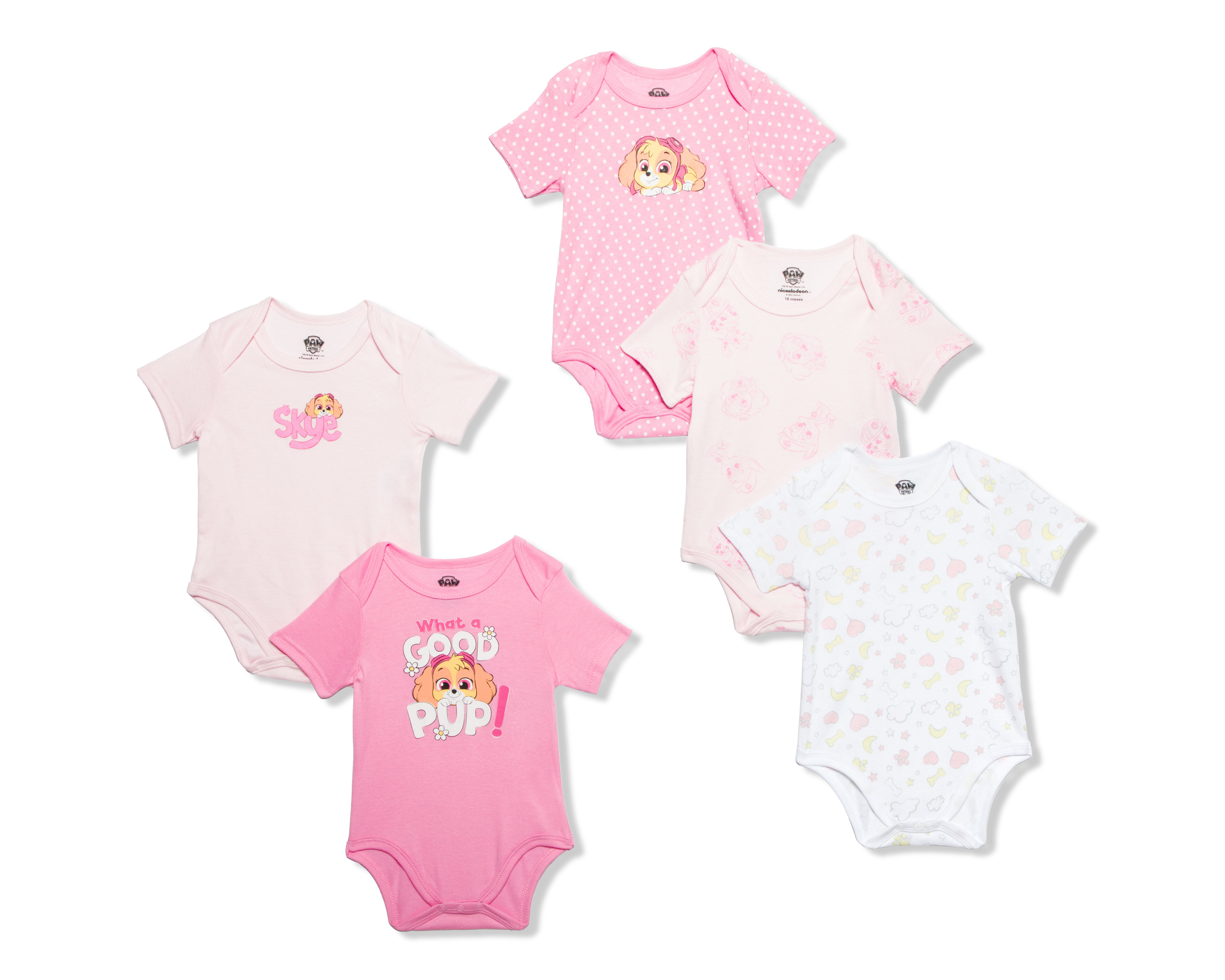 Foto 2 pulgar | Foto 1 | Pañalero para Bebé Niña Paw Patrol Estampado 5 Piezas