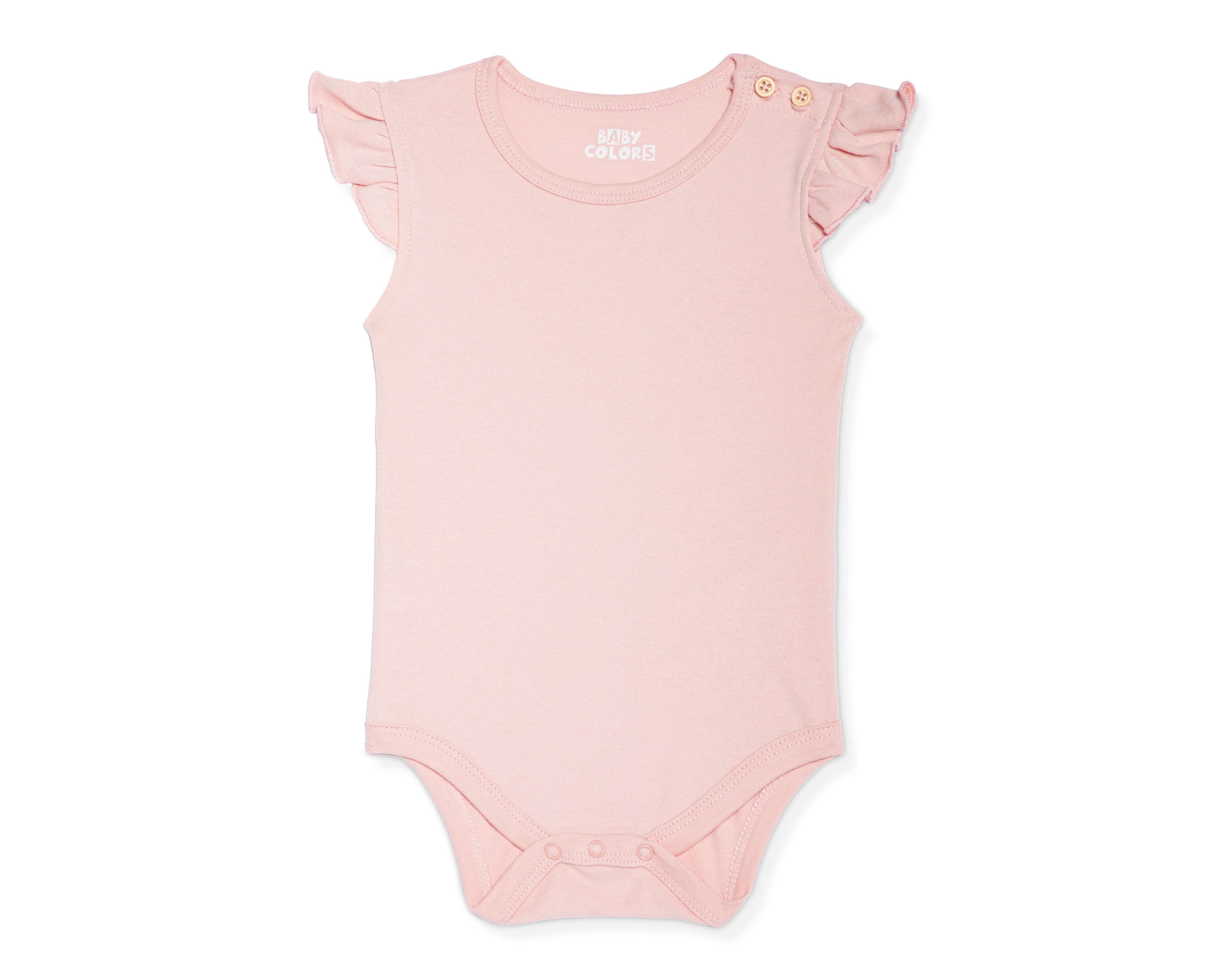 Foto 3 | Foto 3 | Pañalero para Bebé Niña Baby Colors Manga Corta 3 Piezas