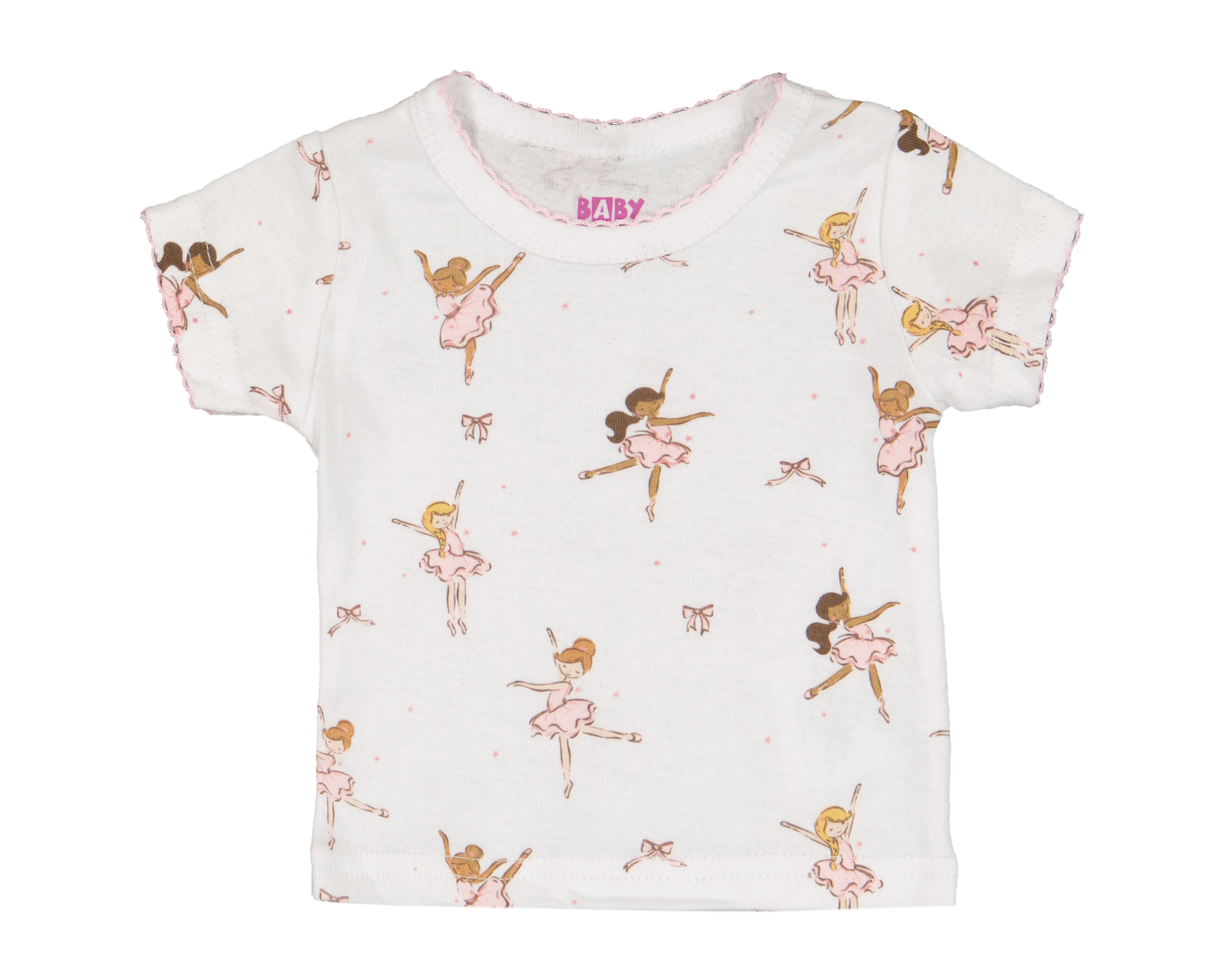 Foto 4 pulgar | Foto 3 | Pijama para Bebé Niña Baby Colors 4 Piezas