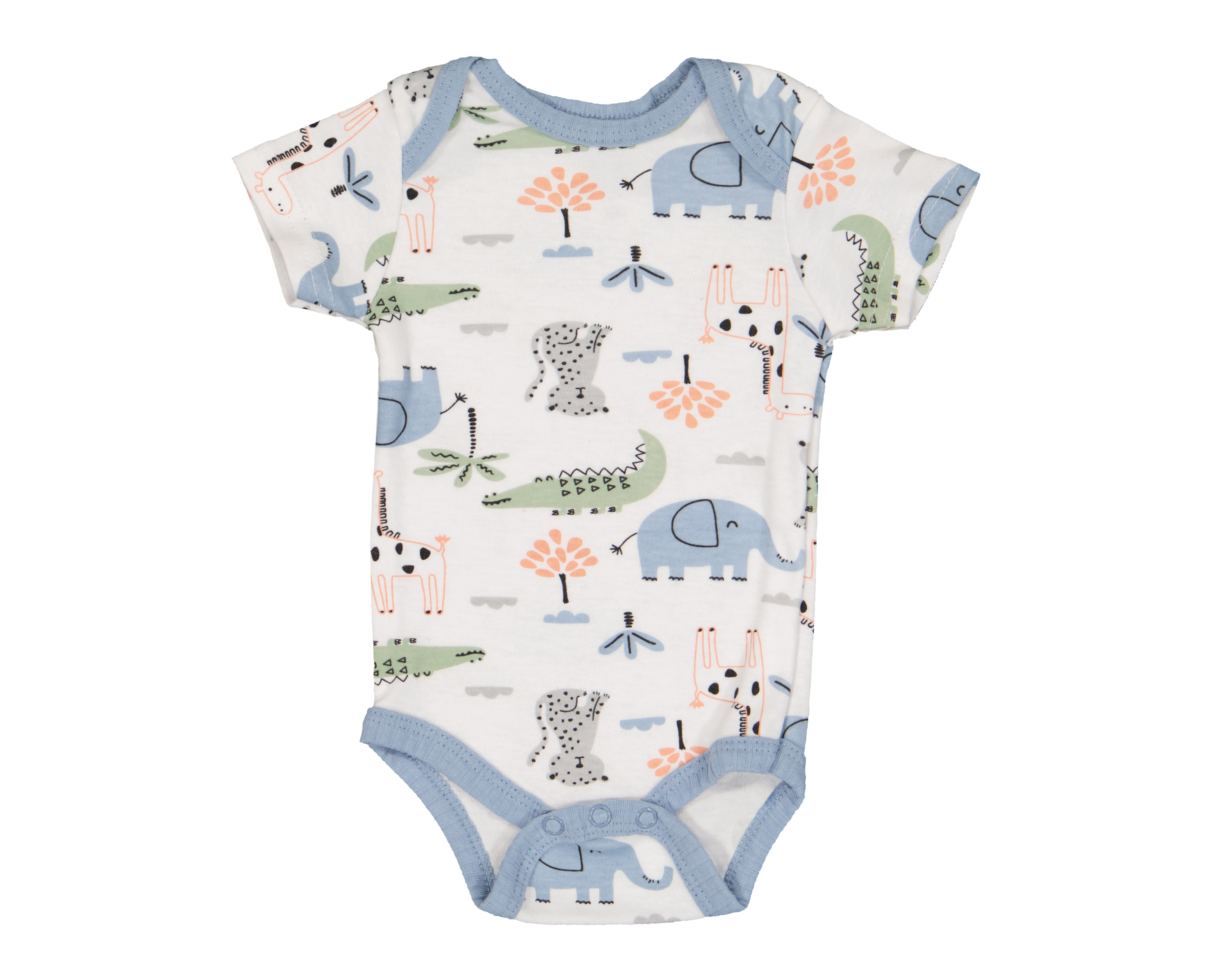 Foto 4 pulgar | Foto 3 | Set de Pañaleros y Pantalón para Bebé Niño Baby Colors con Accesorios 6 Piezas