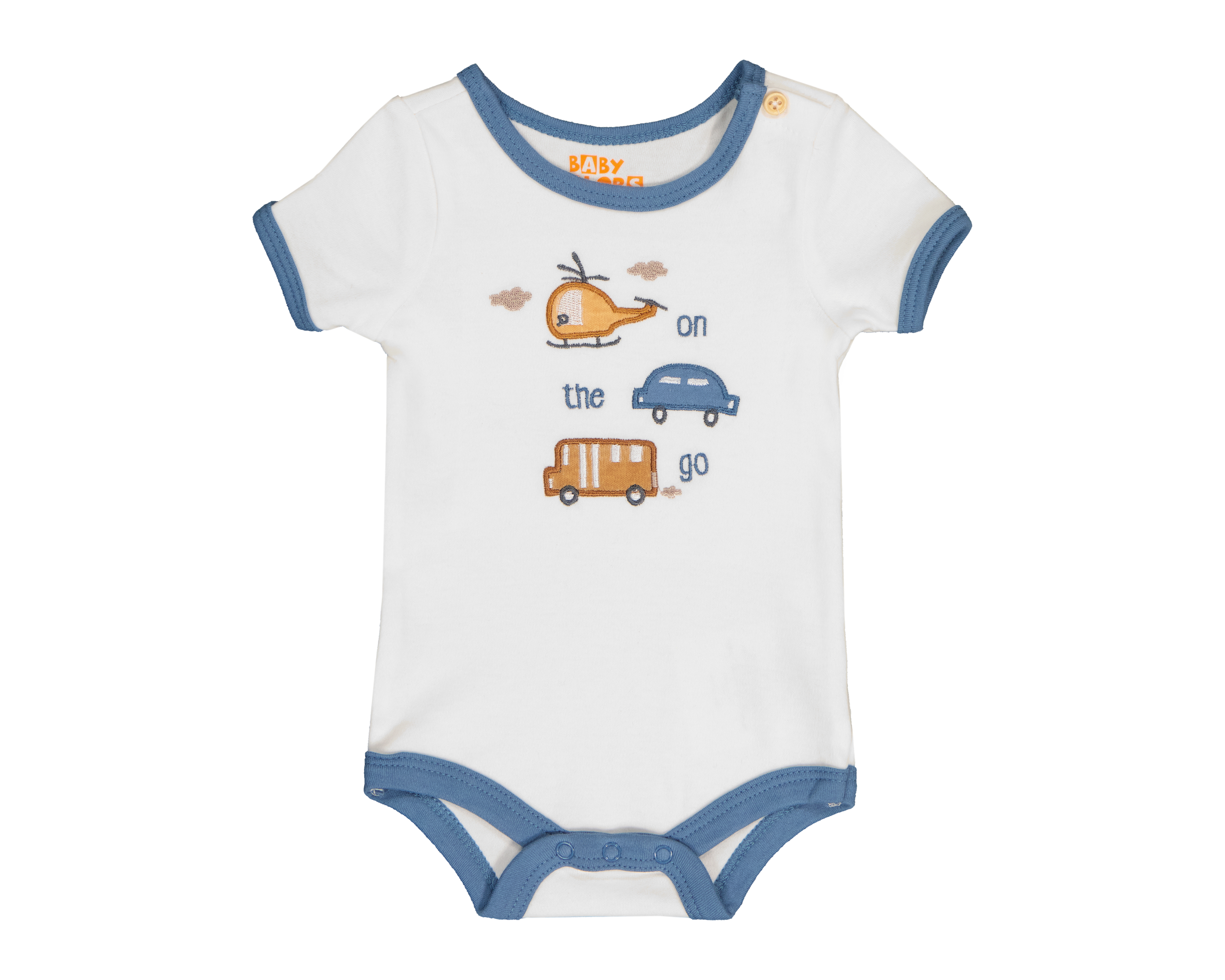 Foto 3 | Foto 3 | Pañalero para Bebé Niño Baby Colors de Algodón con Pantalón 4 Piezas