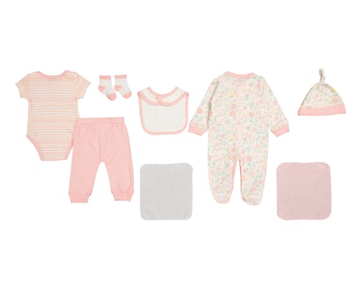 Foto 2 | Foto 2 | Conjunto para Bebé Niña Baby Colors 8 Piezas