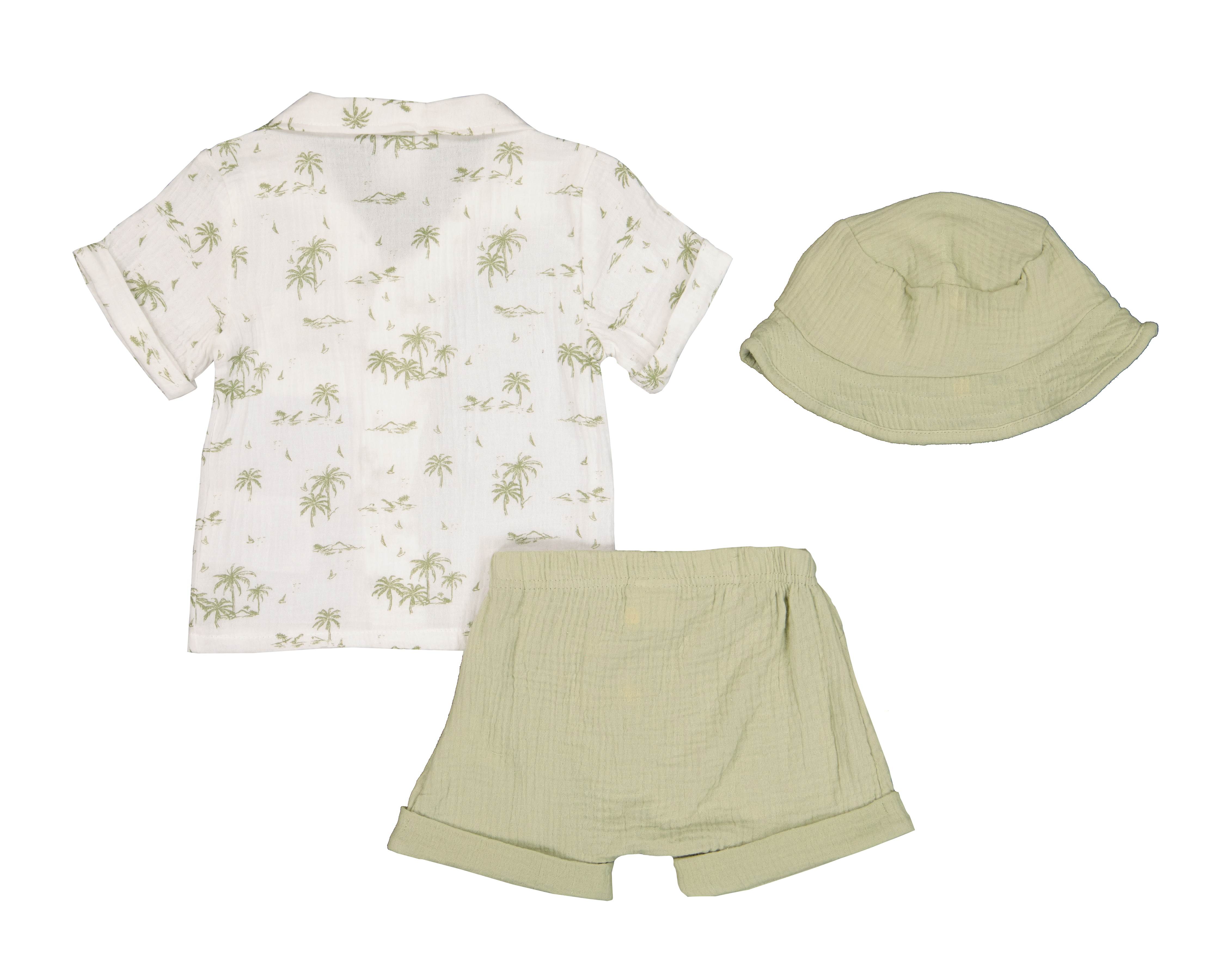 Foto 2 | Foto 2 | Conjunto para Bebé Niño Baby Colors Estampado 3 Piezas