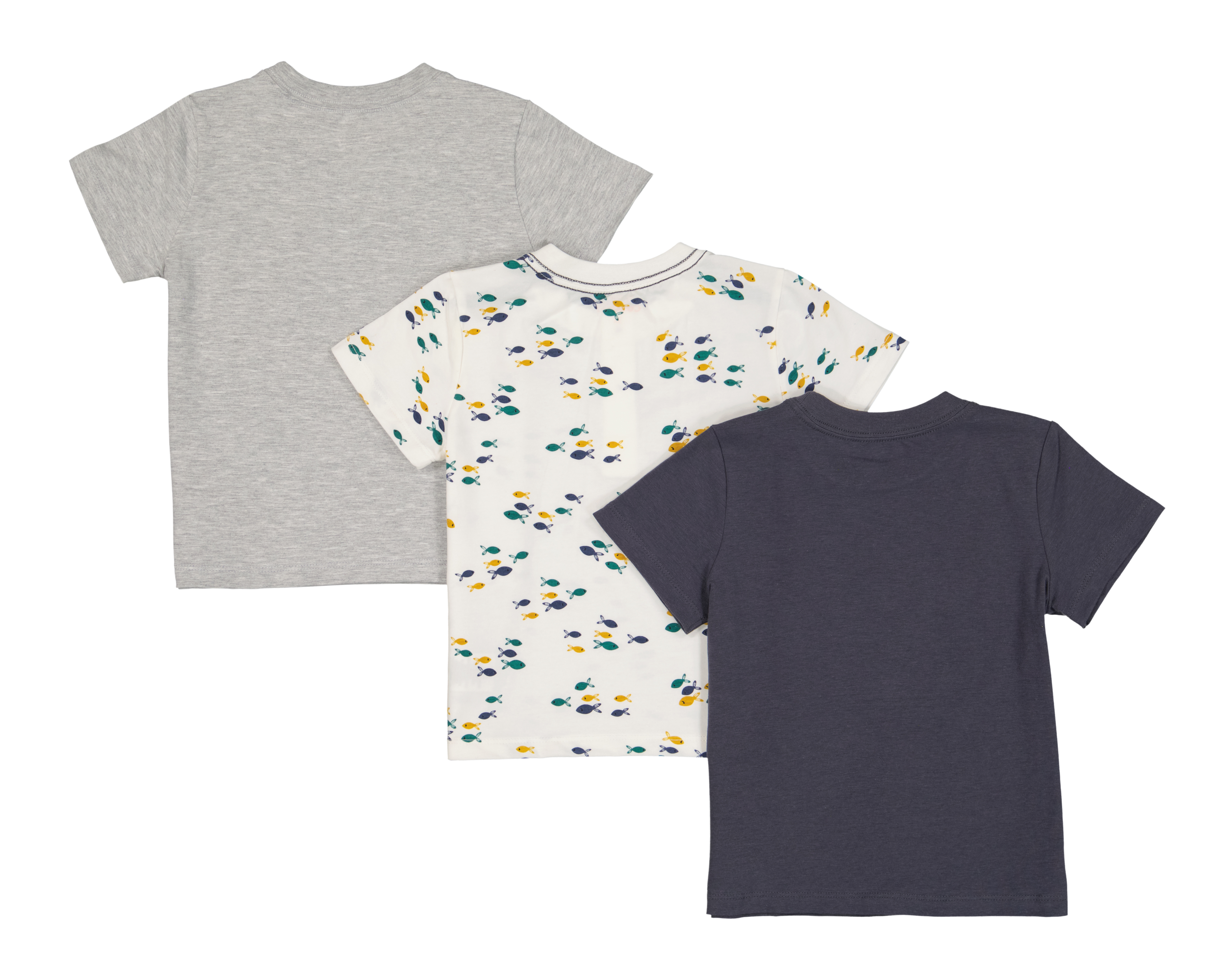 Foto 3 pulgar | Foto 2 | Playera para Bebé Niño Baby Colors Manga Corta 3 Piezas