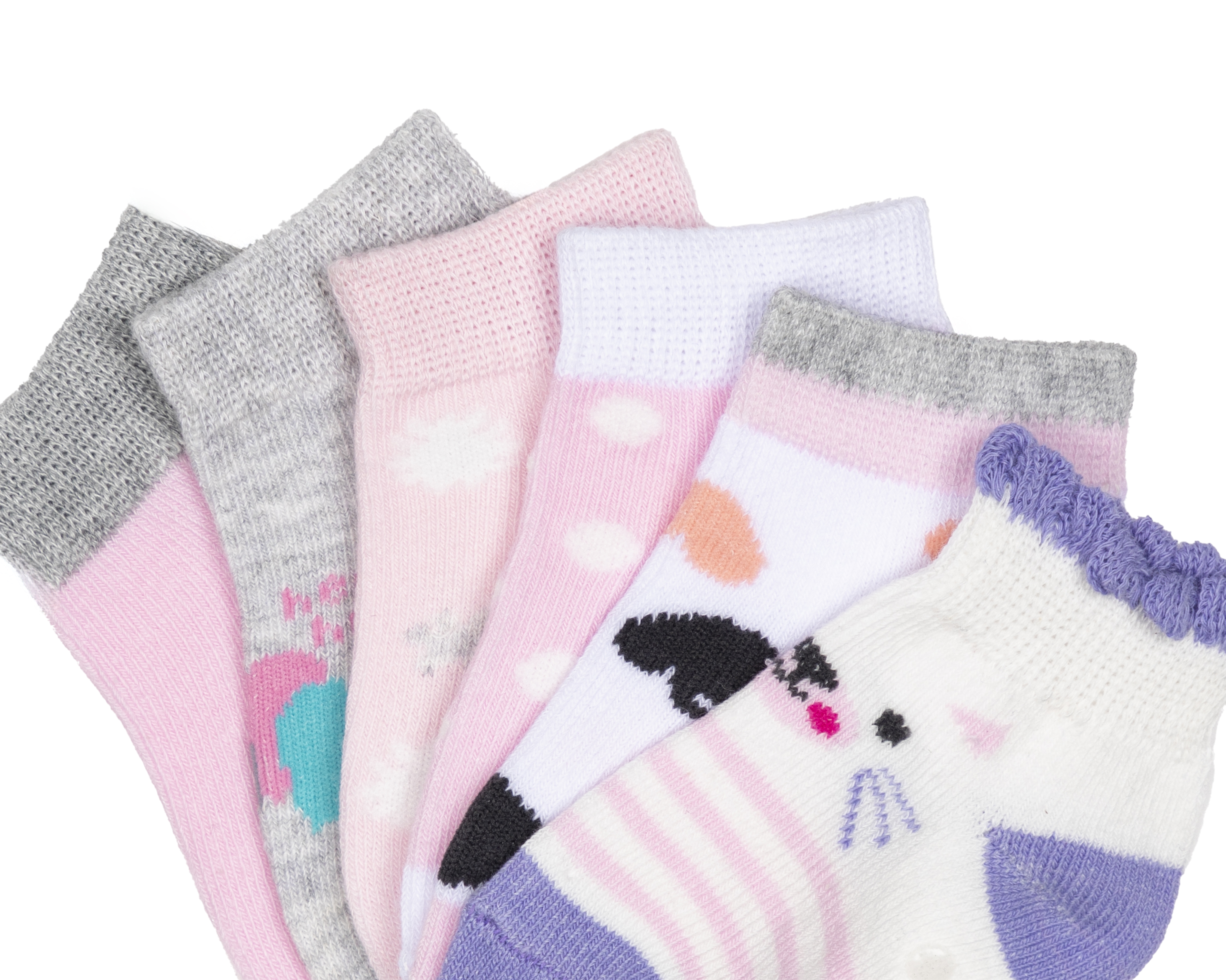 Foto 3 pulgar | Foto 2 | Calcetines para Bebé Niña Baby Colors 6 Pares