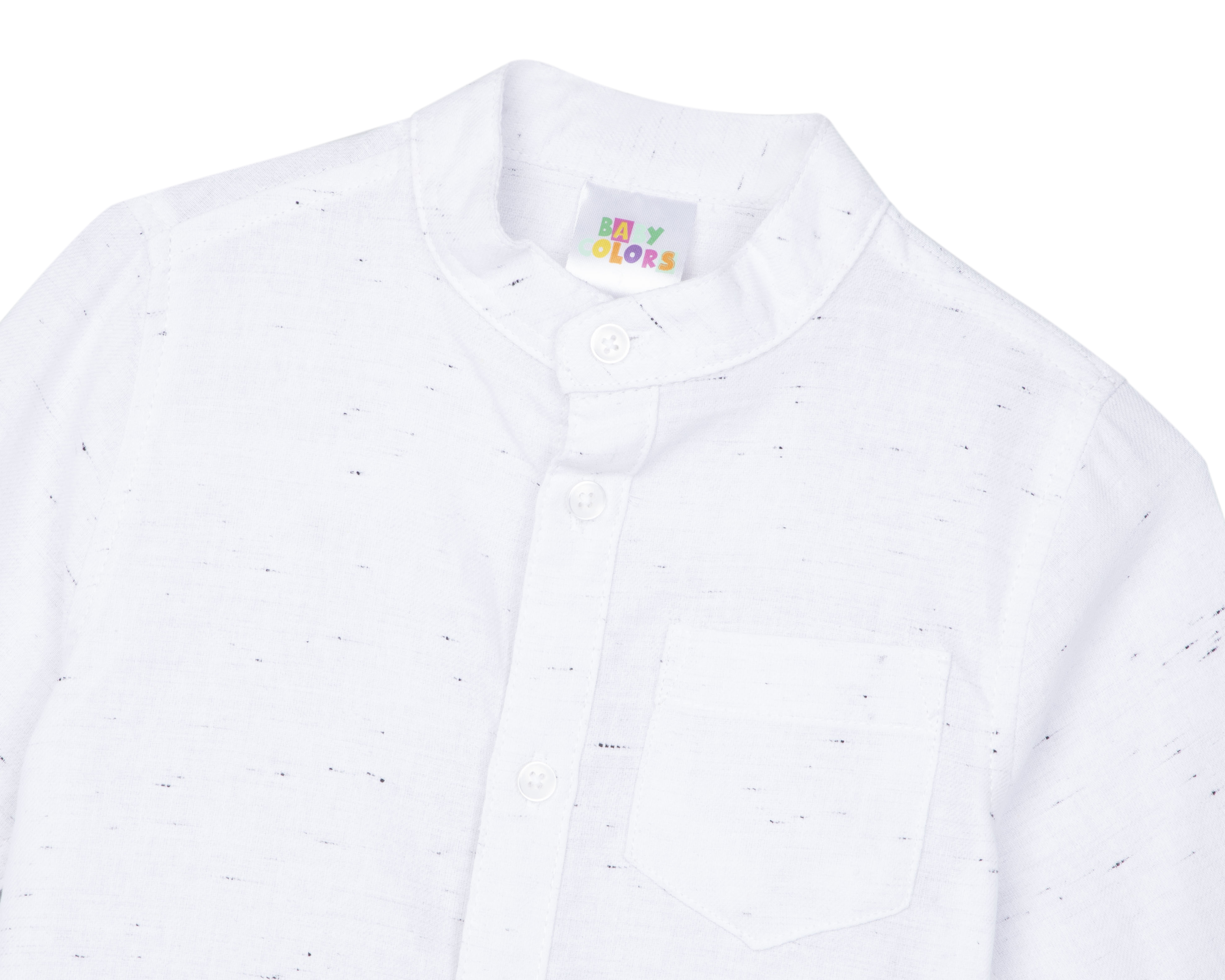 Foto 4 pulgar | Foto 3 | Camisa para Bebé Niño Baby Colors de Algodón con Manga Larga