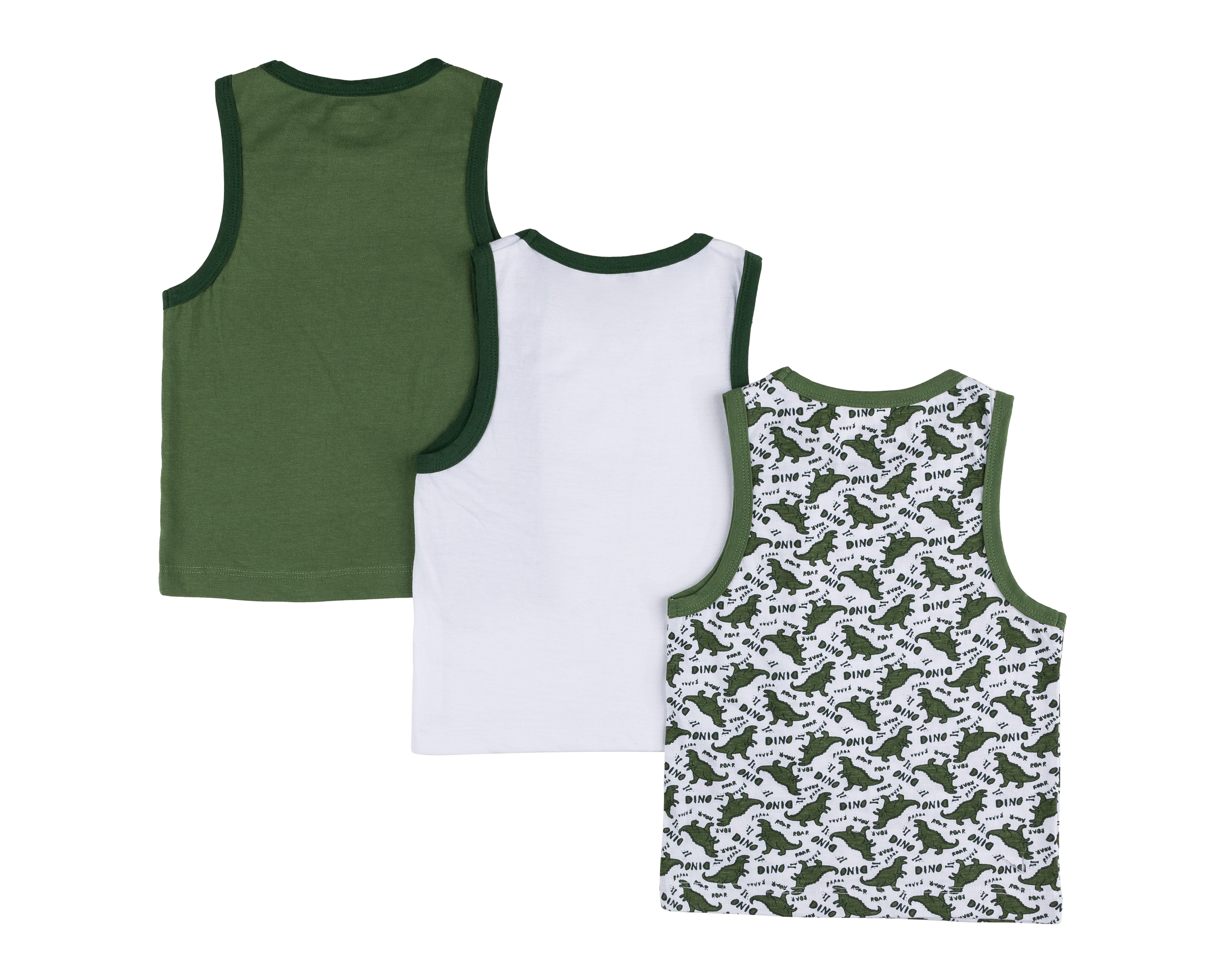 Foto 3 pulgar | Foto 2 | Camiseta Interior Baby Colors para Bebé Niño 3 Piezas