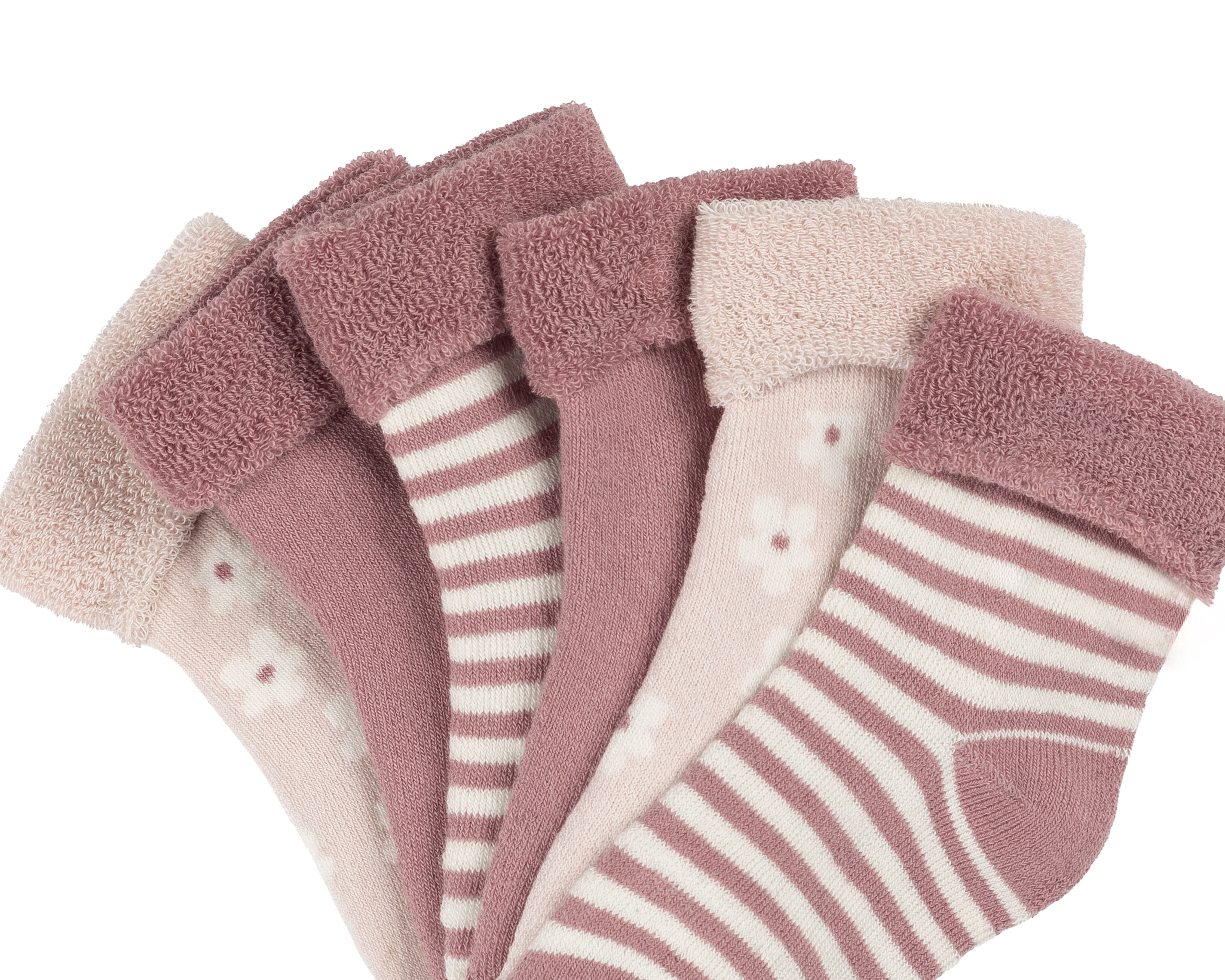 Foto 2 | Foto 2 | Calcetas Cortas Baby Colors para Bebé Niña 6 Pares