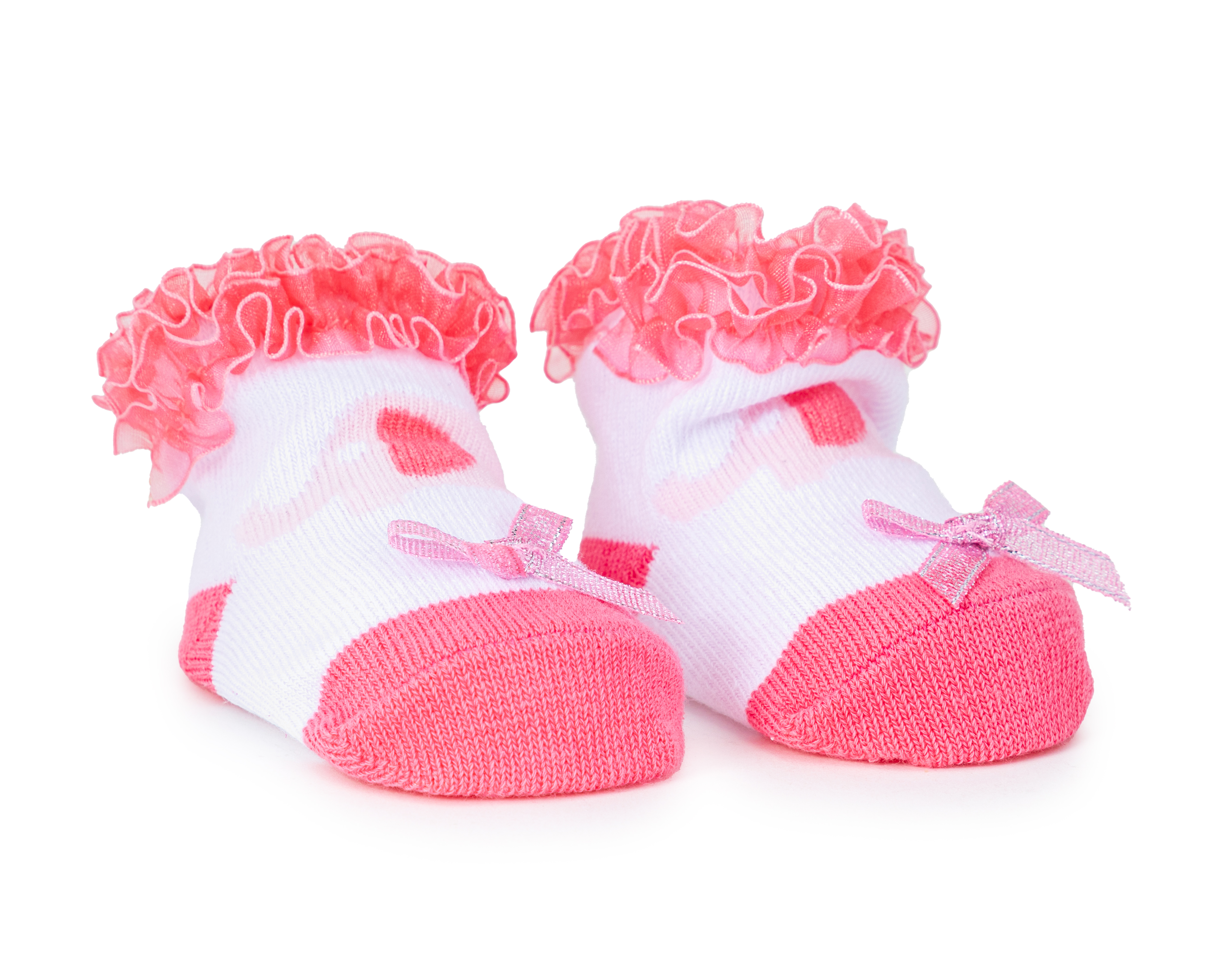 Foto 5 pulgar | Foto 4 | Calcetas Baby Colors con Flor para Bebé Niña 3 Pares