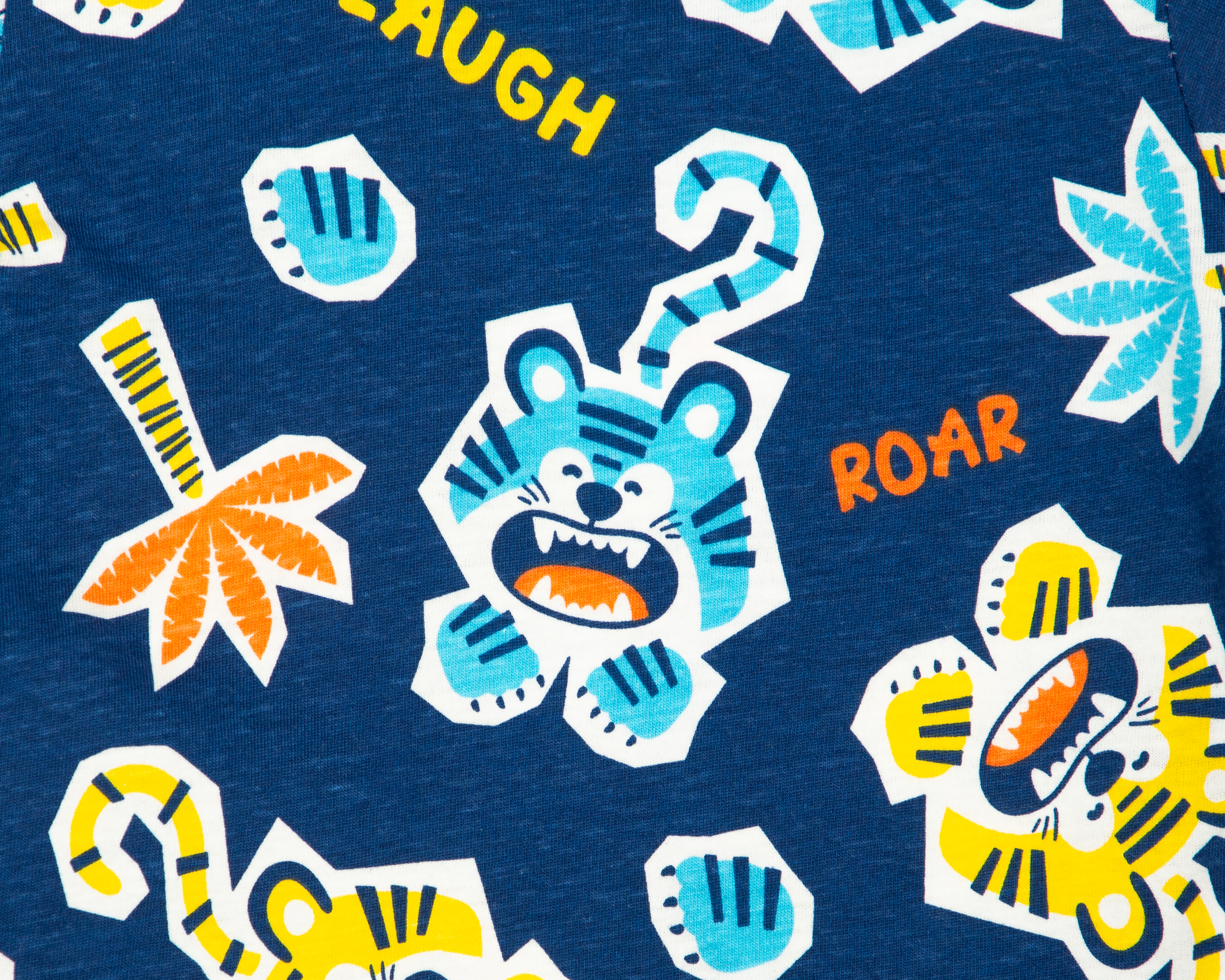 Foto 5 pulgar | Foto 4 | Playera para Bebé Niño Baby Colors de Algodón Print Tigres 3 Piezas