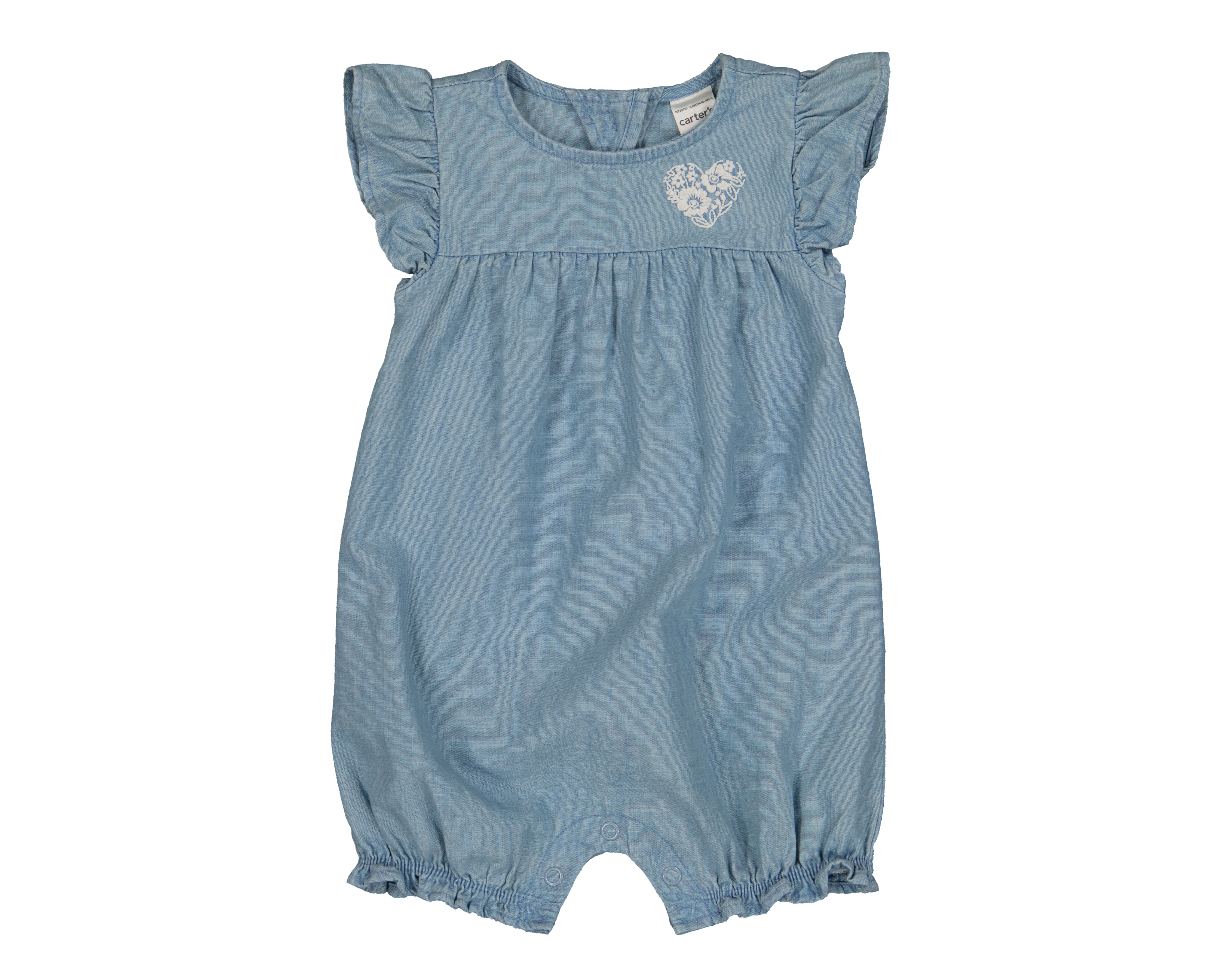 Foto 1 | Foto 1 | Jumper para Bebé Niña Carter's de Algodón Azul