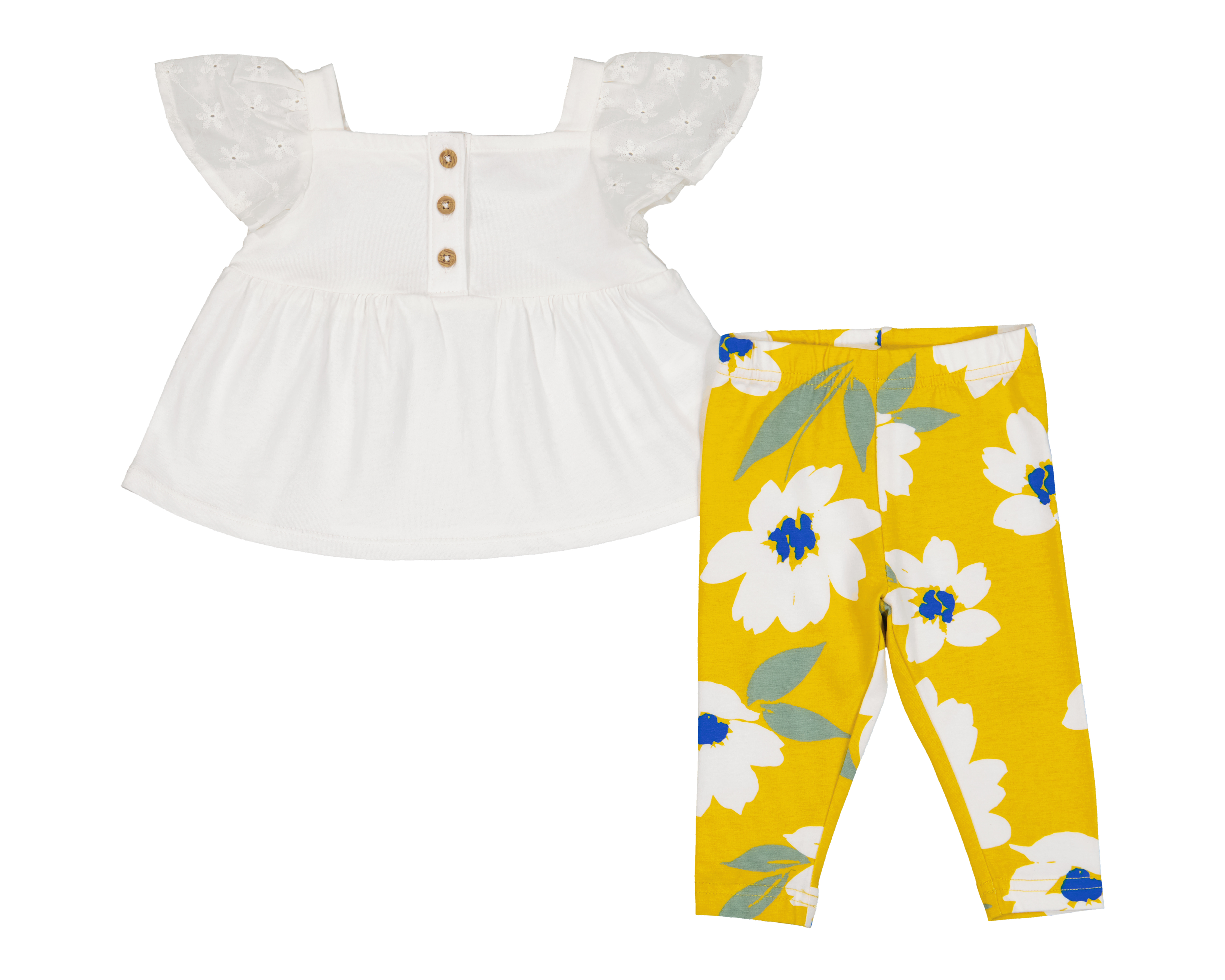 Foto 1 | Foto 1 | Blusa y Pantalón de Algodón para Bebé Niña Carter's