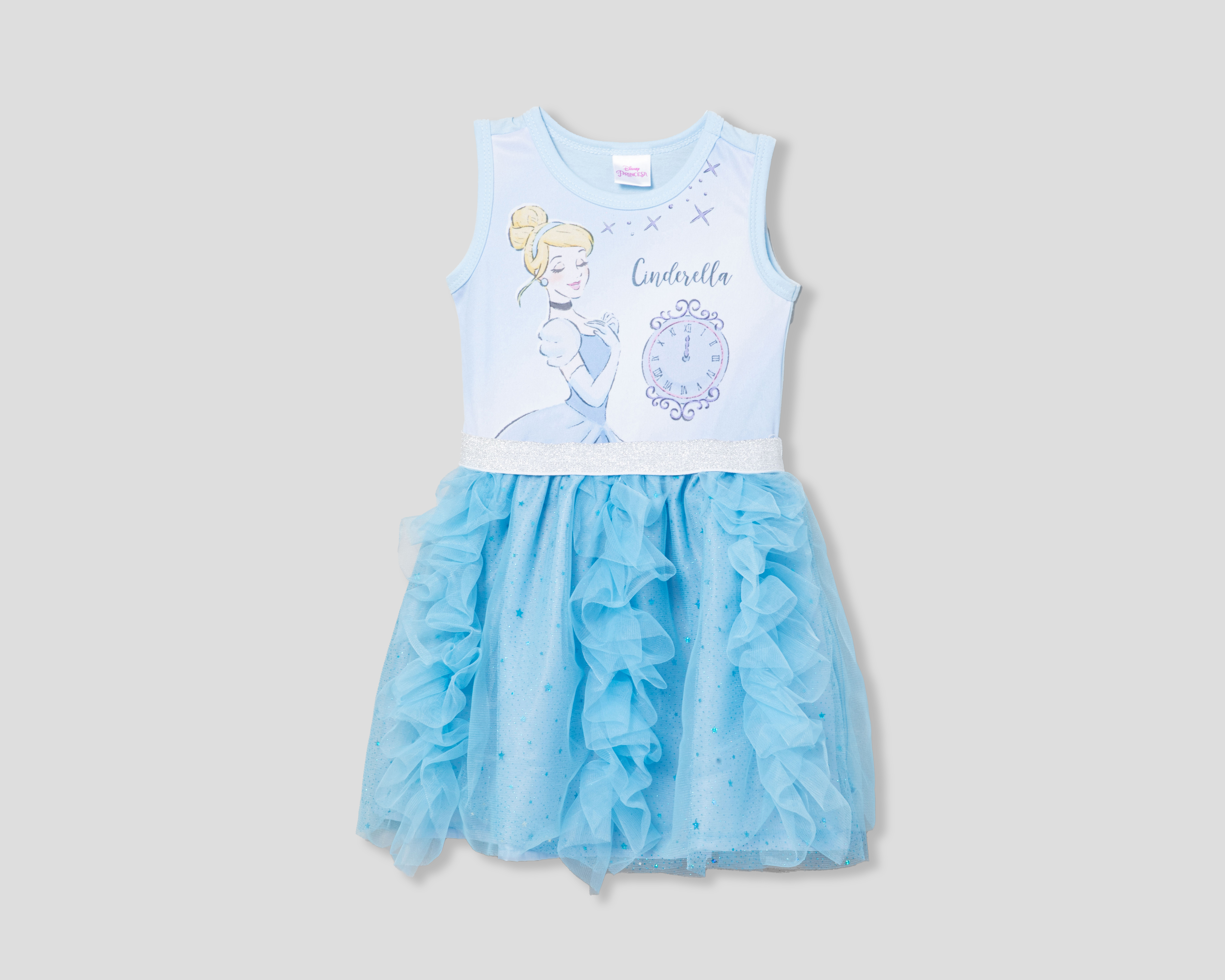 Foto 2 pulgar | Foto 1 | Vestido Azul Disney Baby Cenicienta para Niña