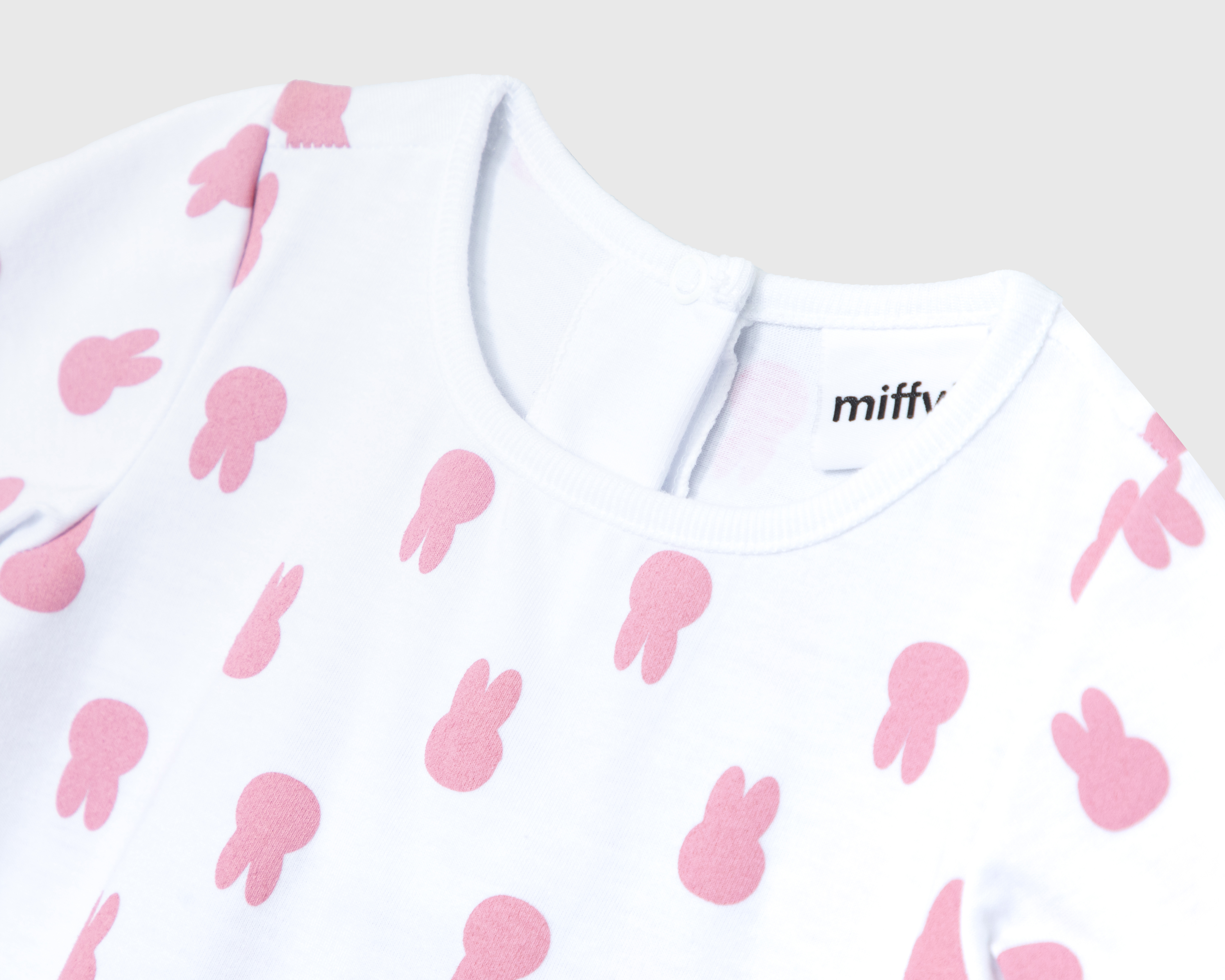 Foto 3 | Foto 3 | Mameluco y Pañalero para Bebé Niña Miffy de Conejos