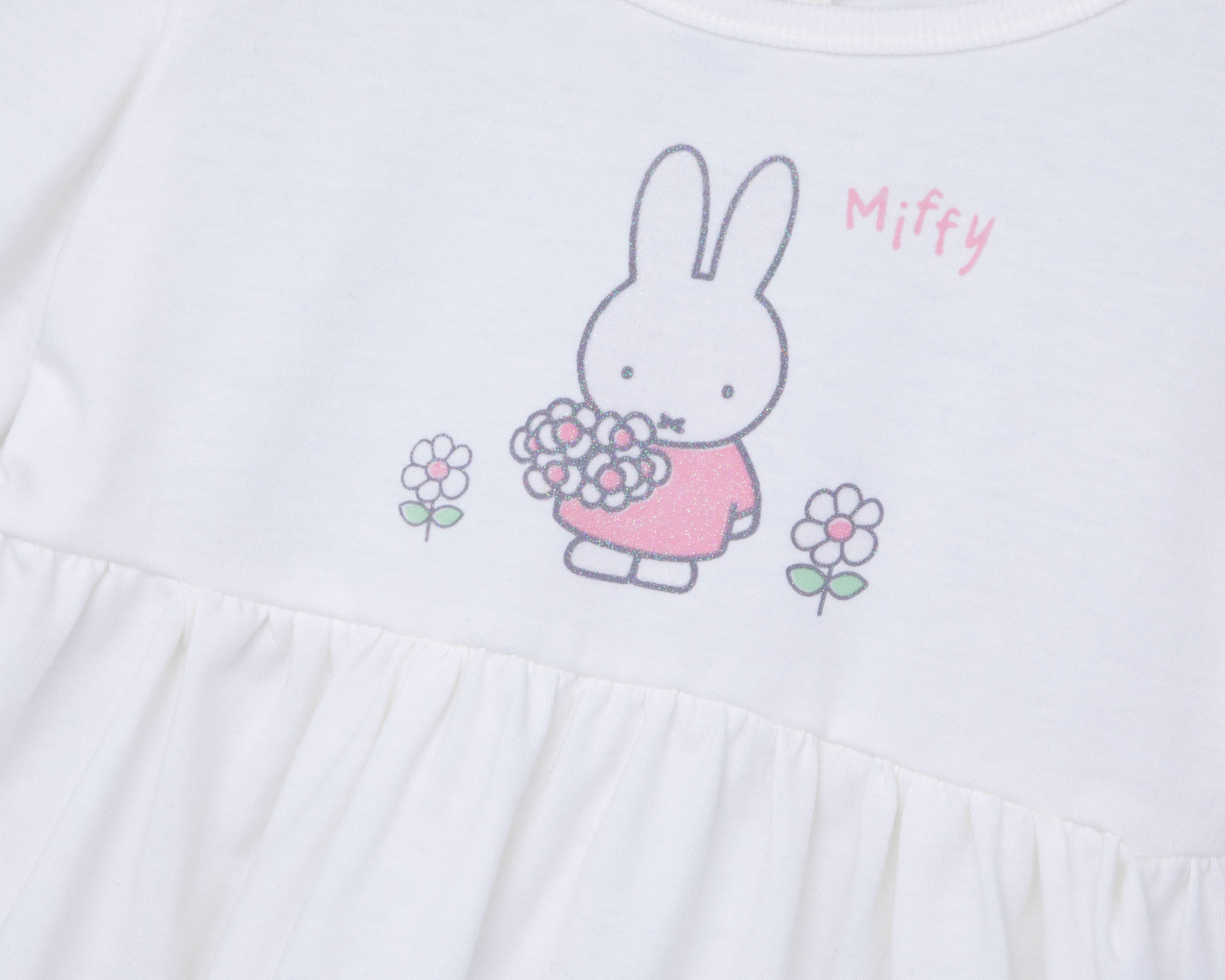 Foto 6 pulgar | Foto 5 | Conjunto para Bebé Niña Miffy 2 Piezas