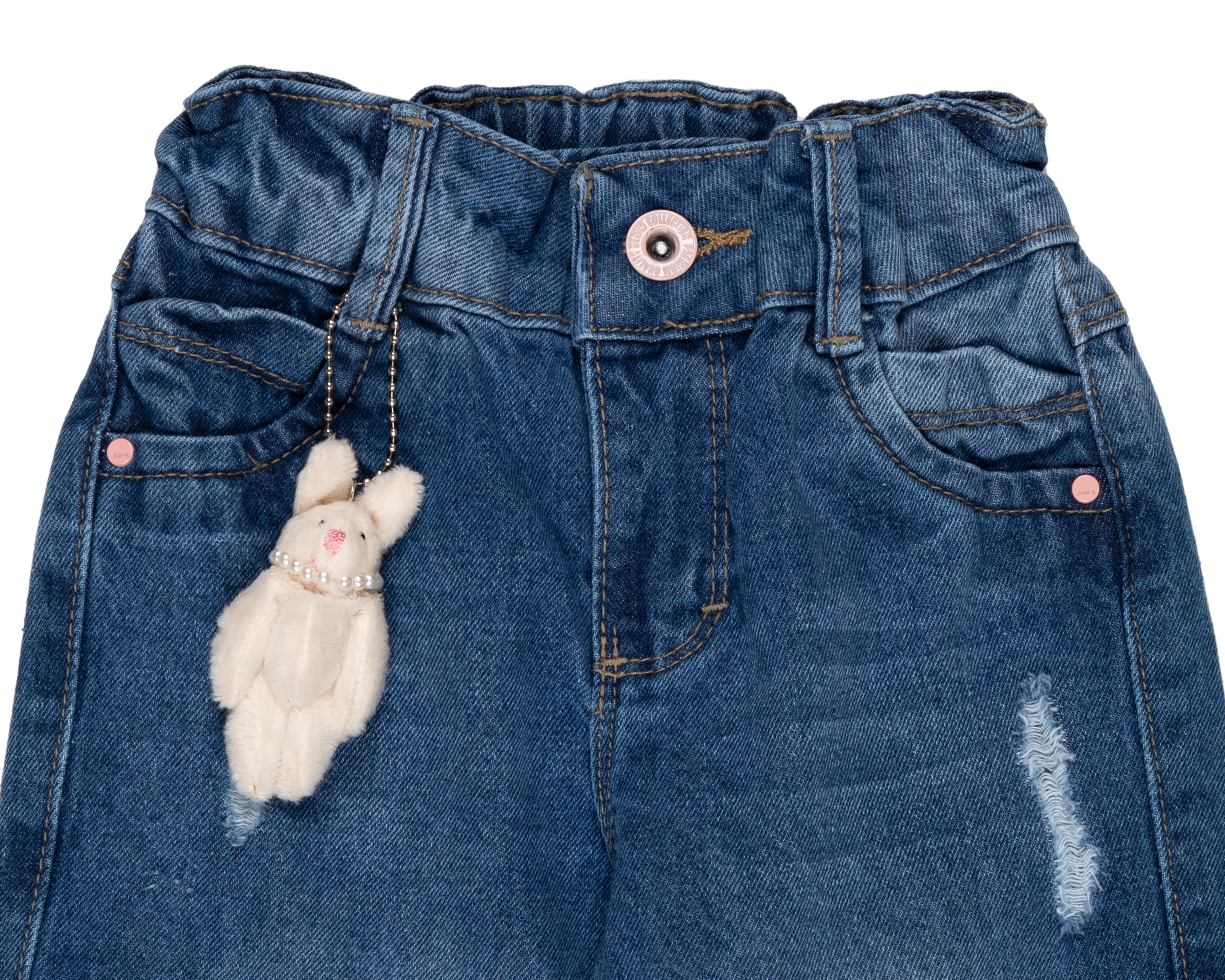 Foto 4 pulgar | Foto 3 | Pantalón para Bebé Baby Colors Azul