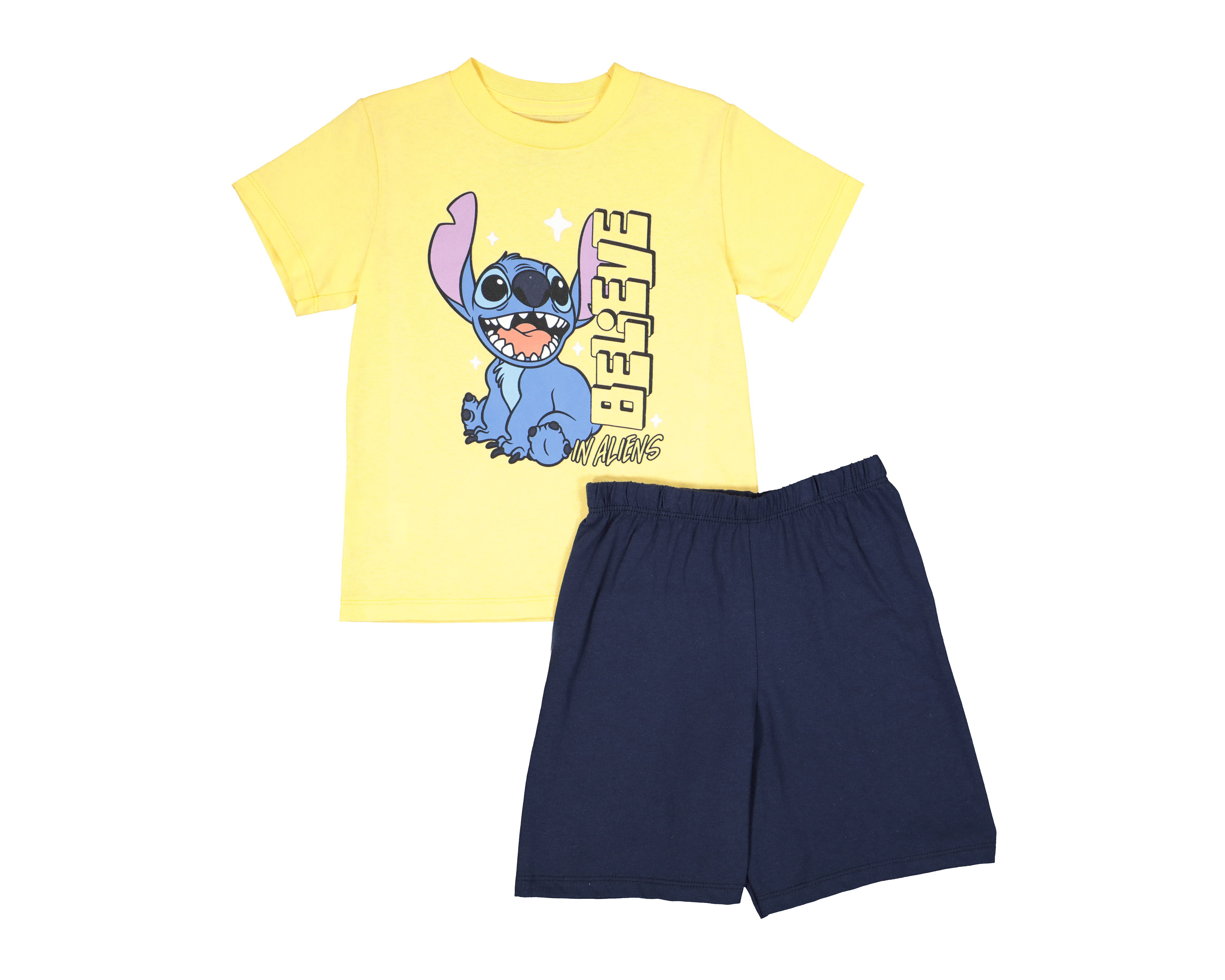 Foto 2 pulgar | Foto 1 | Conjunto de Bebé Disney Stitch 2 Piezas