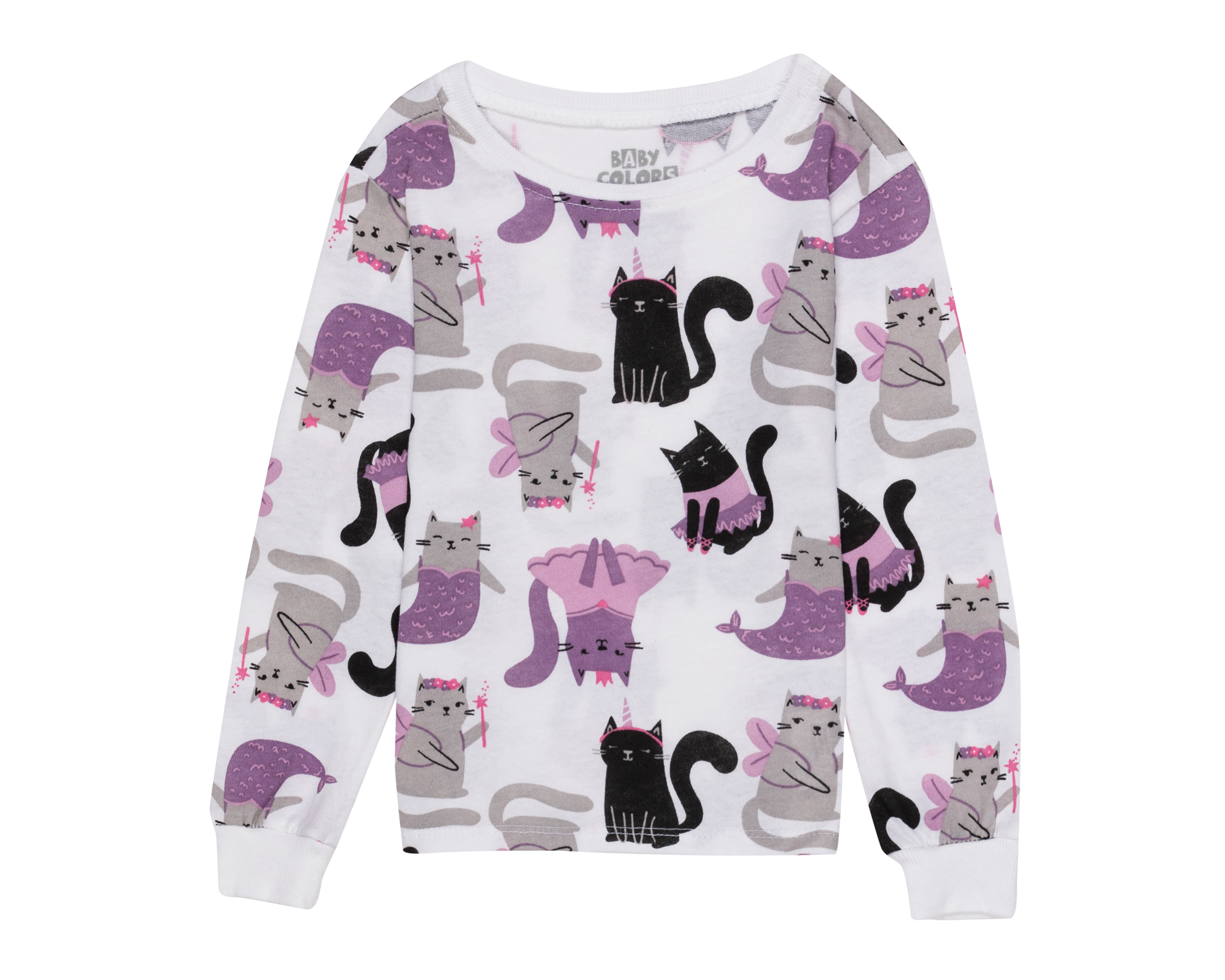 Foto 3 | Foto 3 | Pijama para Niña de Gatos Baby Colors