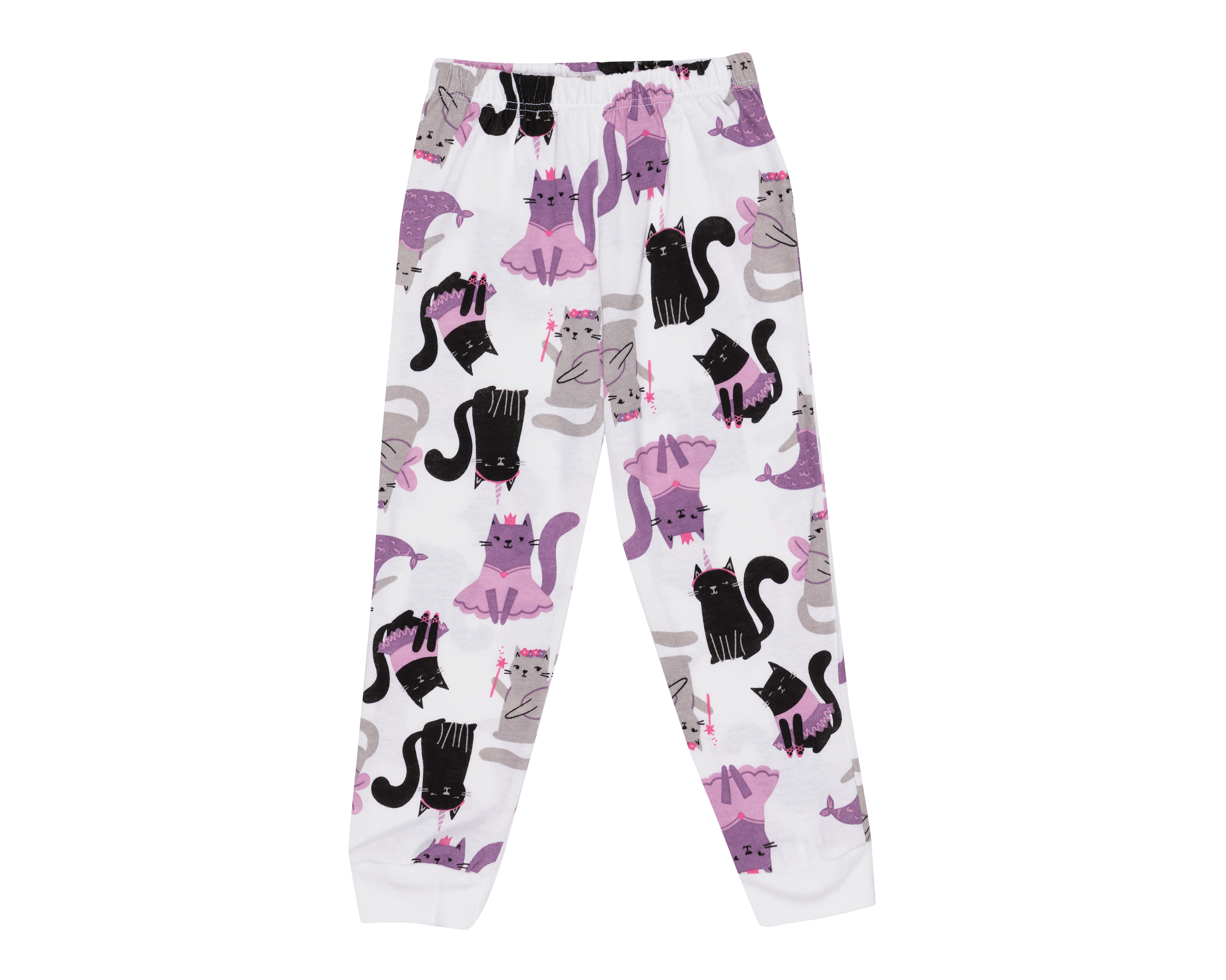 Foto 5 pulgar | Foto 4 | Pijama para Niña de Gatos Baby Colors