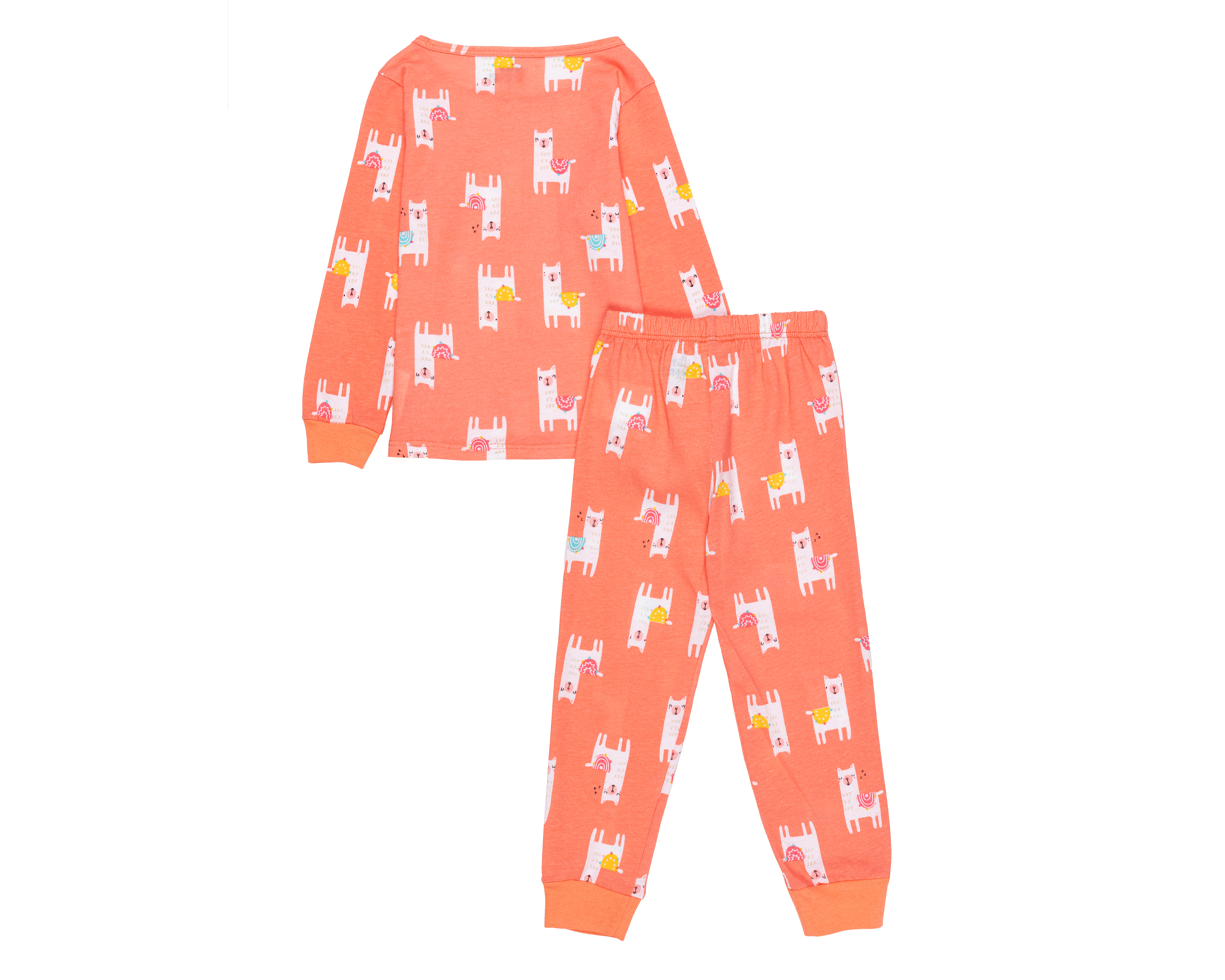 Foto 3 pulgar | Foto 2 | Pijama para Niña de Llamas Baby Colors