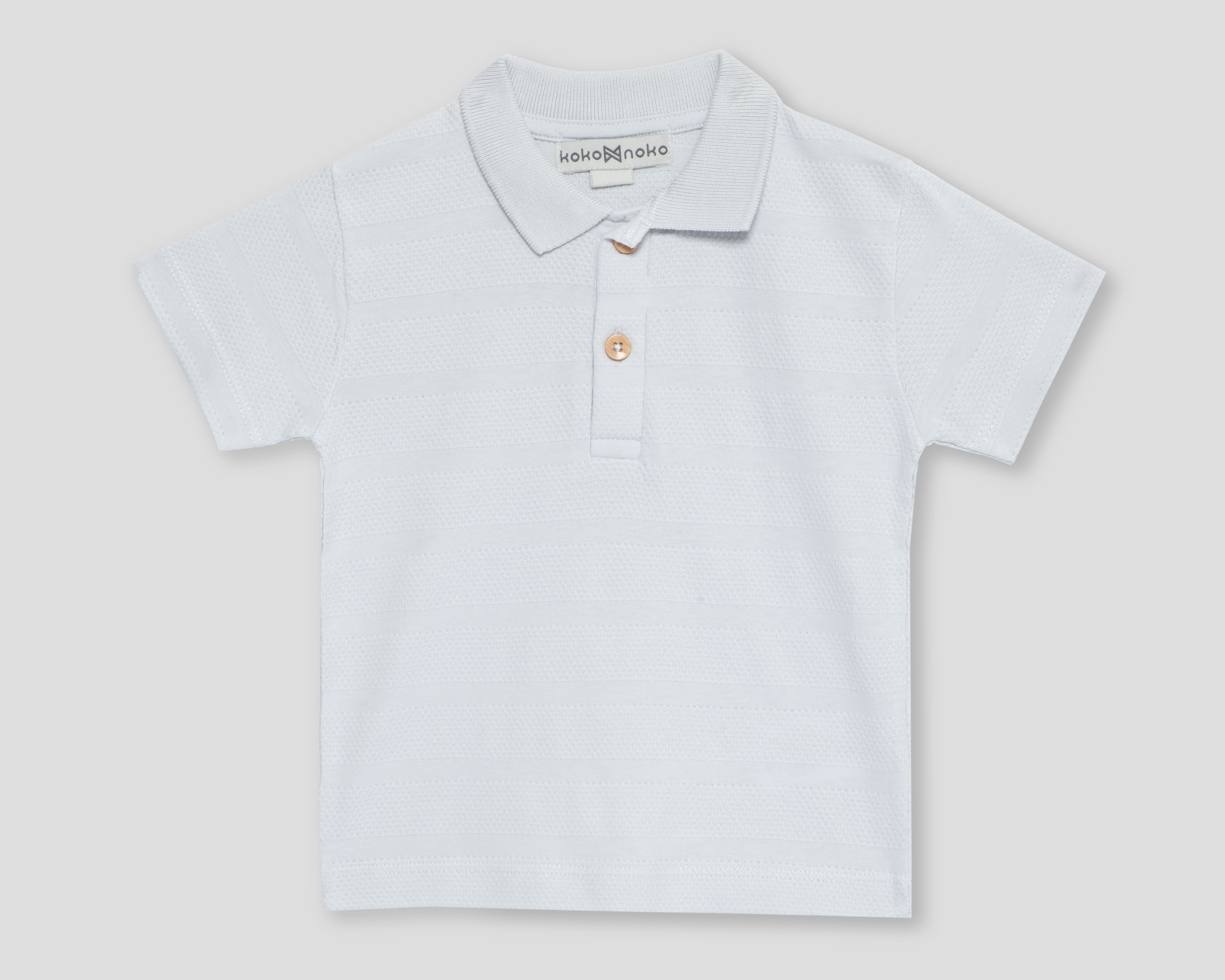 Foto 1 | Foto 1 | Playera para Bebé Niño Koko Noko de Algodón Azul