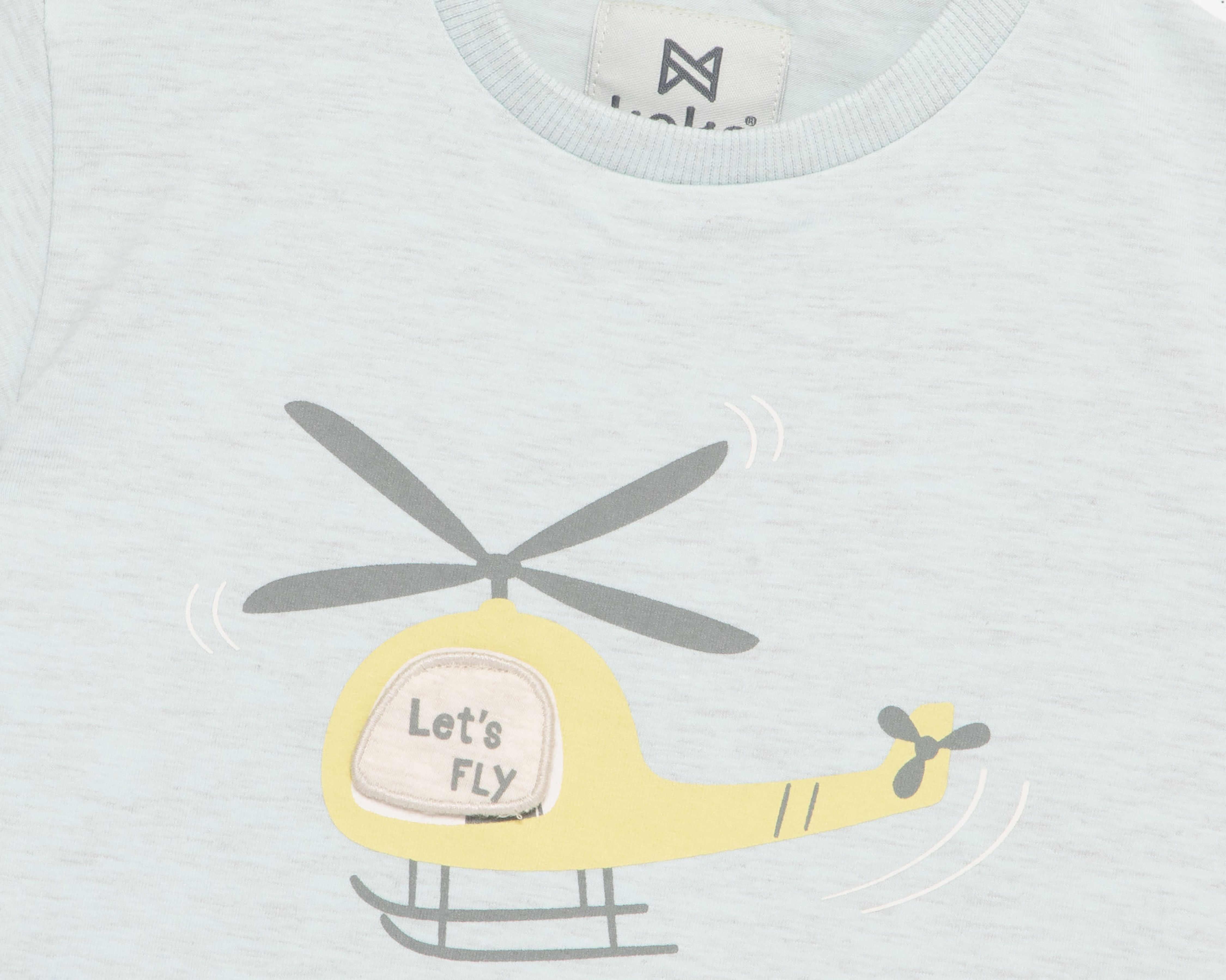 Foto 4 pulgar | Foto 3 | Playera para Bebé Niño Koko Noko Azul