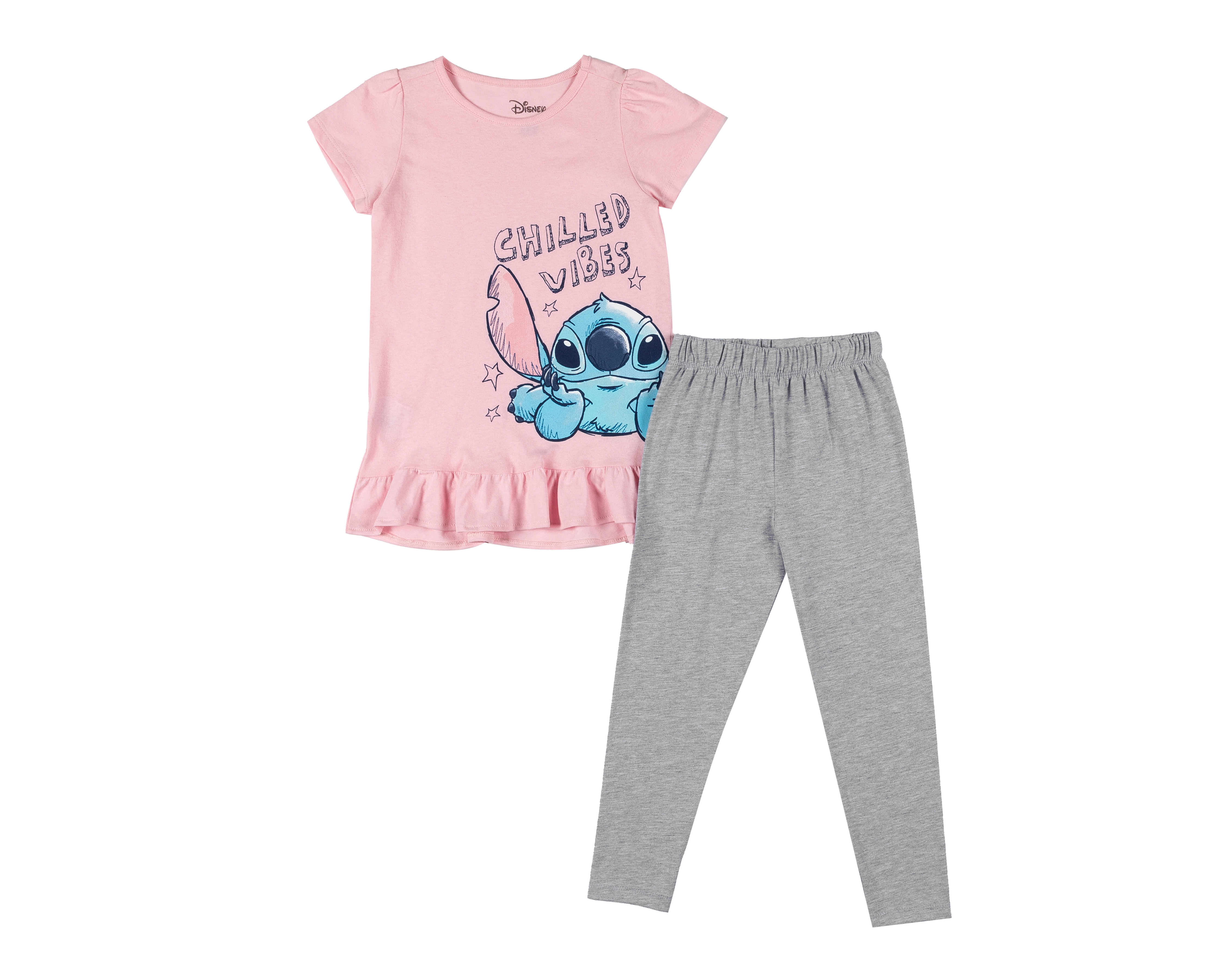 Pijama para Bebé Niña Print Stitch Disney
