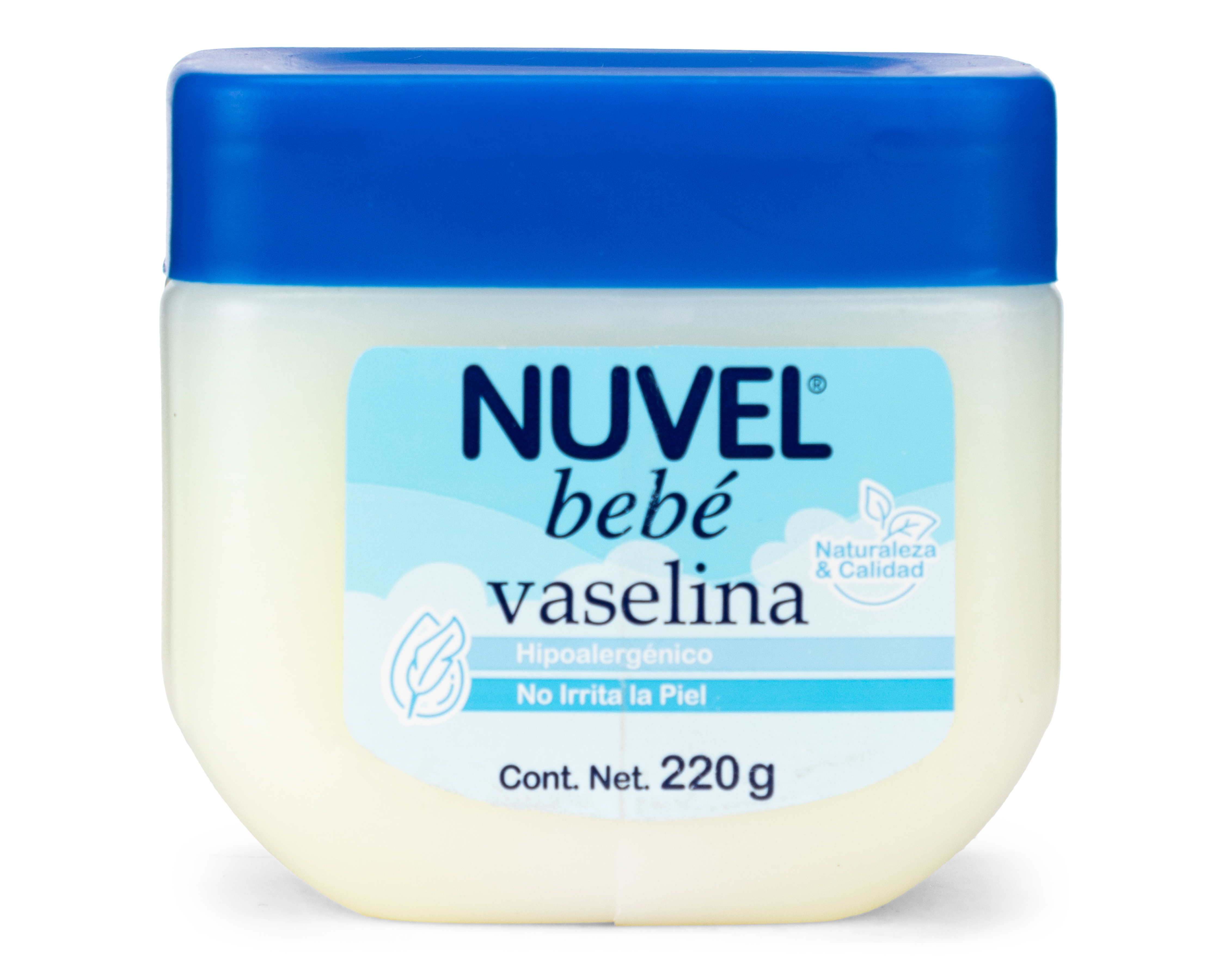 Foto 2 pulgar | Foto 1 | Vaselina para Bebé Nuvel Hipoalergénica 220 g