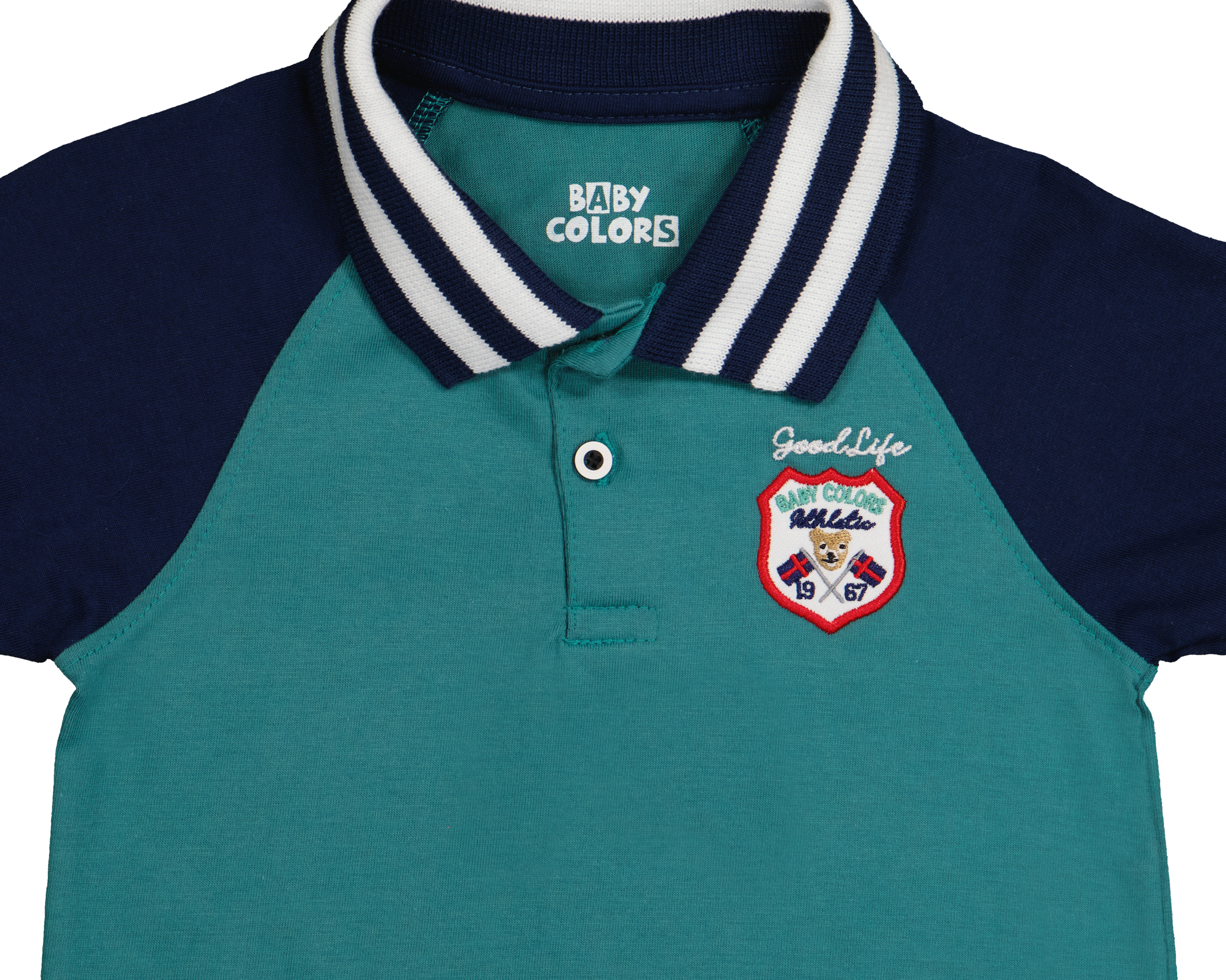 Foto 3 | Foto 3 | Playera para Bebé Niño Baby Colors Verde