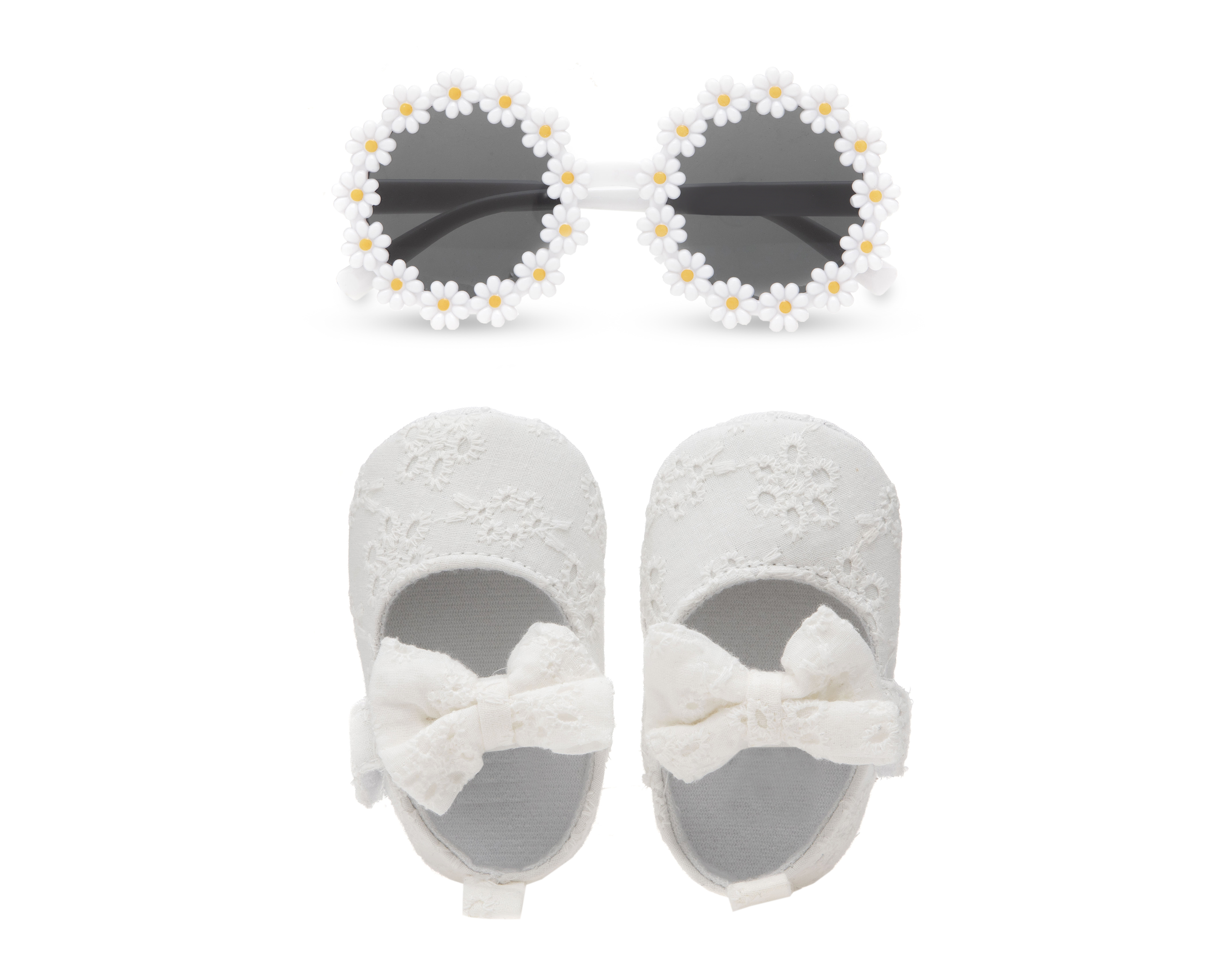 Zapatos Baby Colors para Bebé Niña con Lentes de Sol