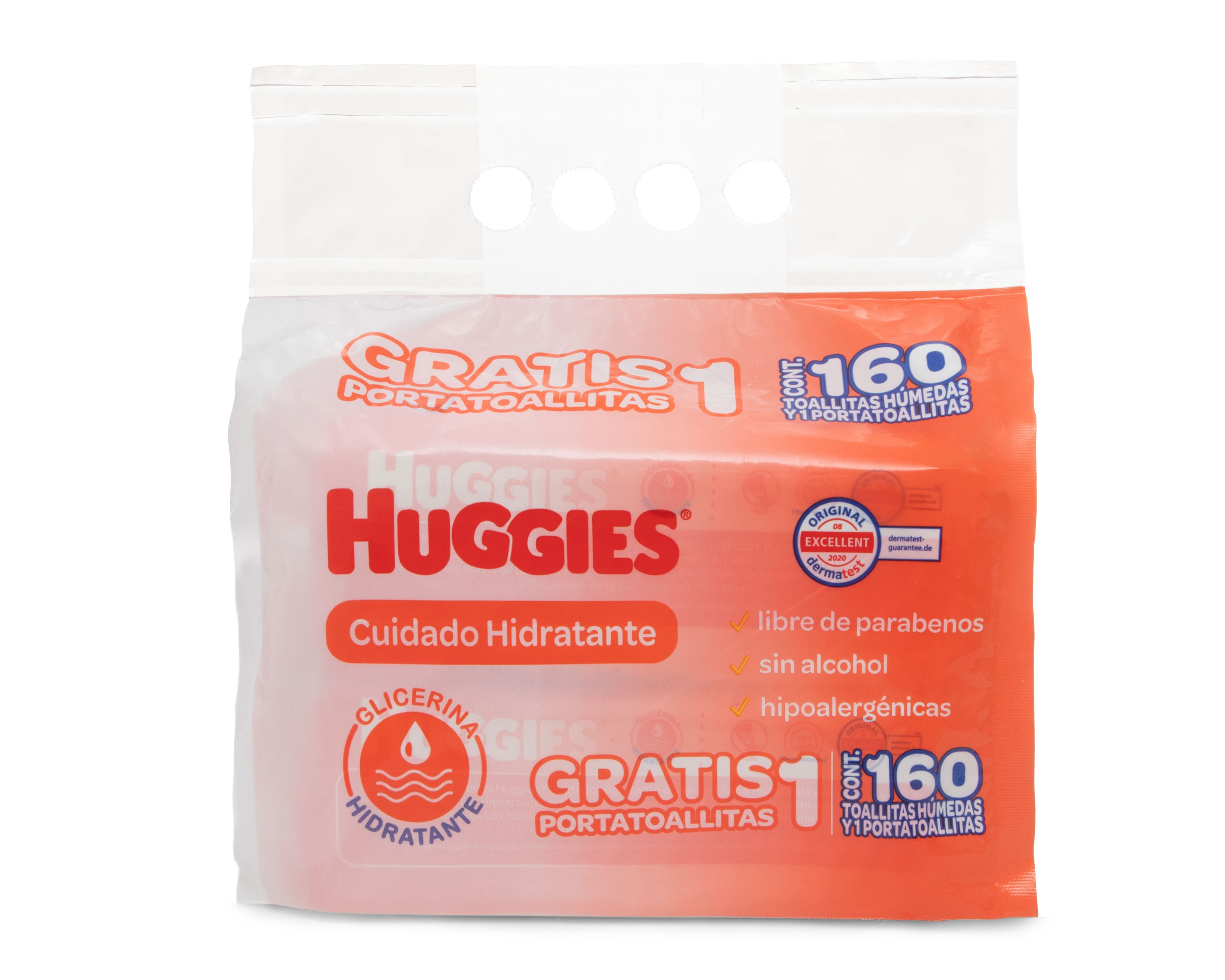 Foto 3 | Foto 3 | Toallitas para Bebé Huggies Cuidado Hidratante con 160 Piezas