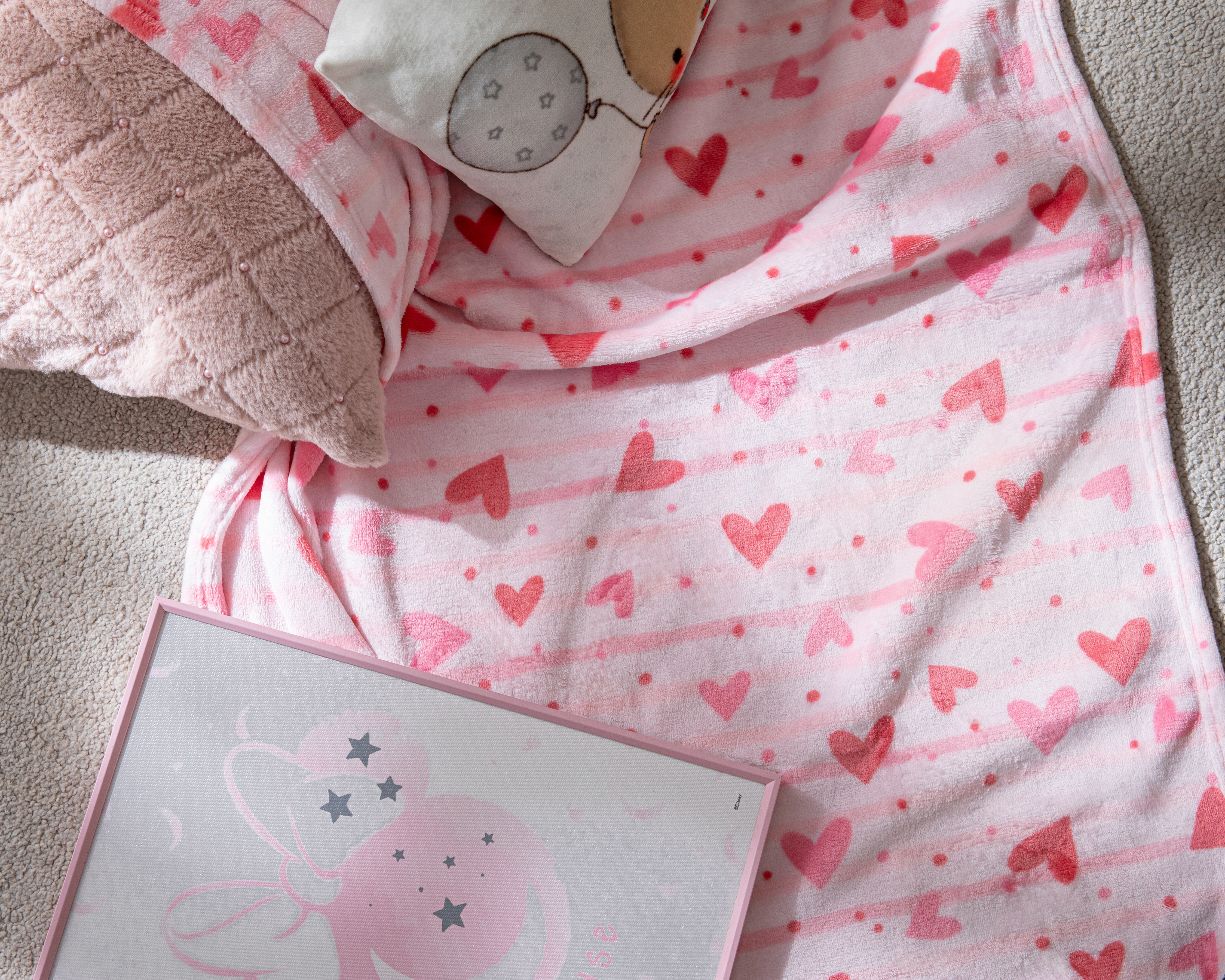 Foto 2 pulgar | Foto 1 | Cobertor Baby Colors para Bebé Niña