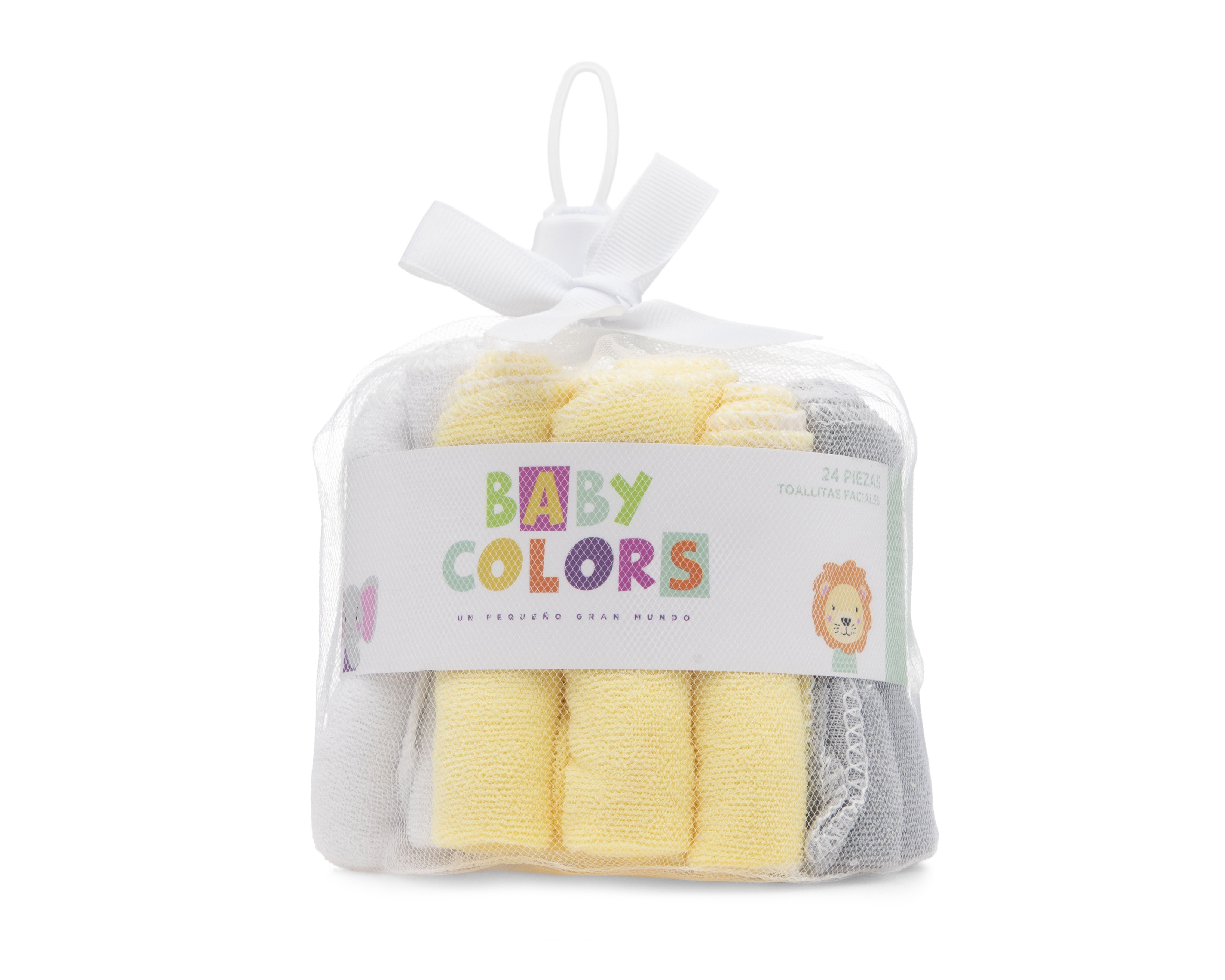 Foto 6 pulgar | Foto 5 | Toallitas Faciales para Bebé Baby Colors Multicolor 24 Piezas