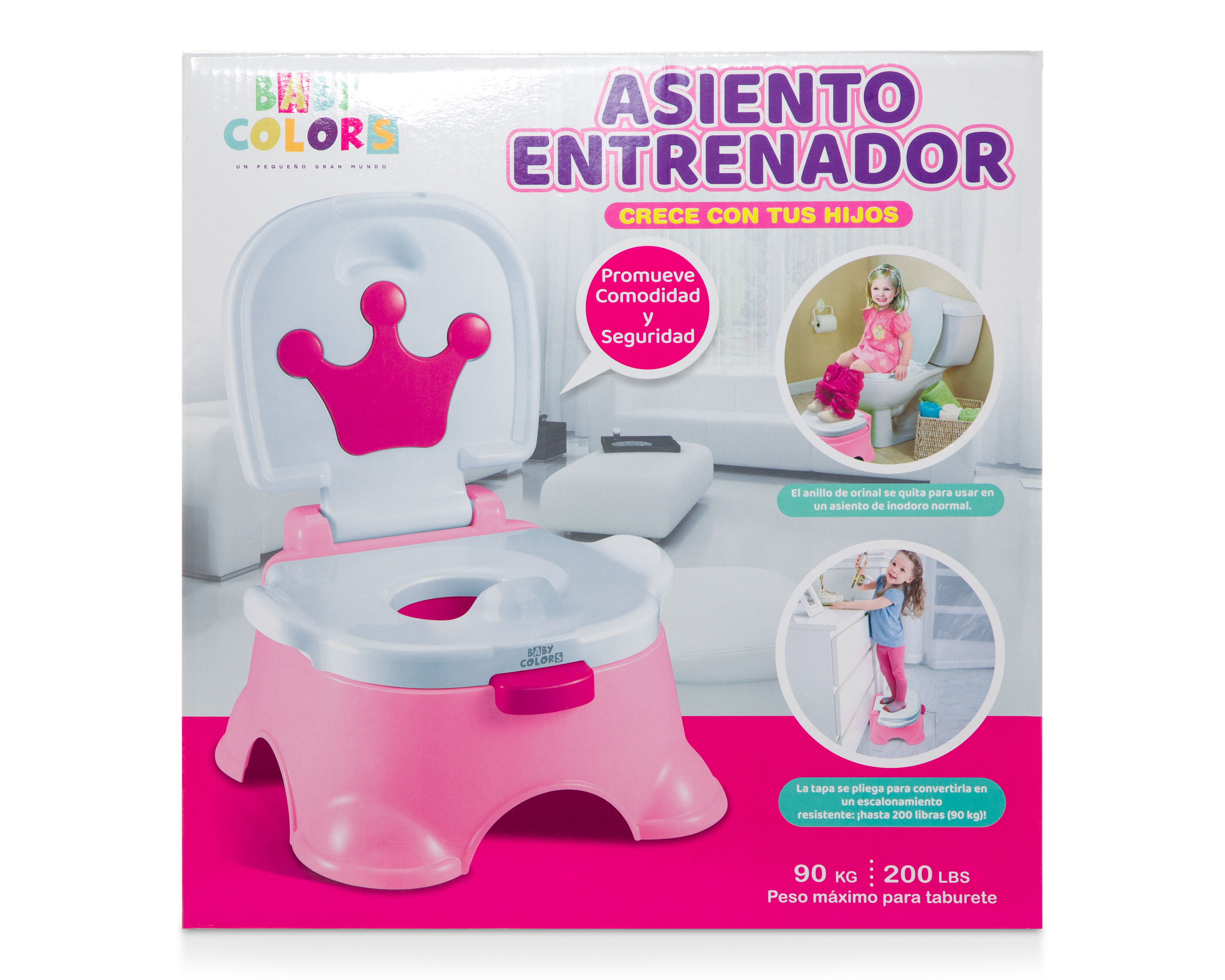 Foto 7 pulgar | Foto 6 | Baño Entrenador Baby Colors para Niña