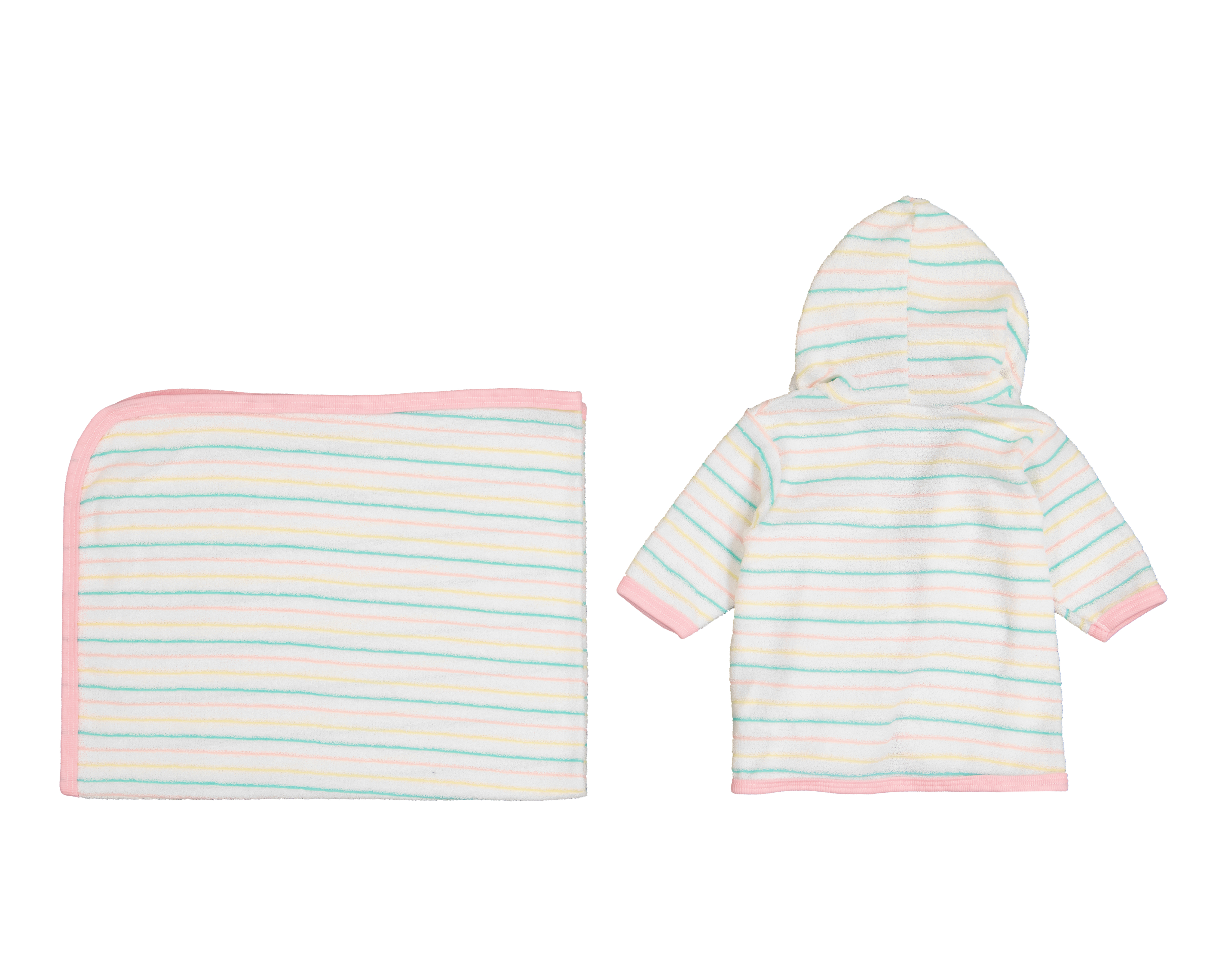 Foto 2 | Foto 2 | Bata de Baño y Toalla Baby Colors para Bebé Niña