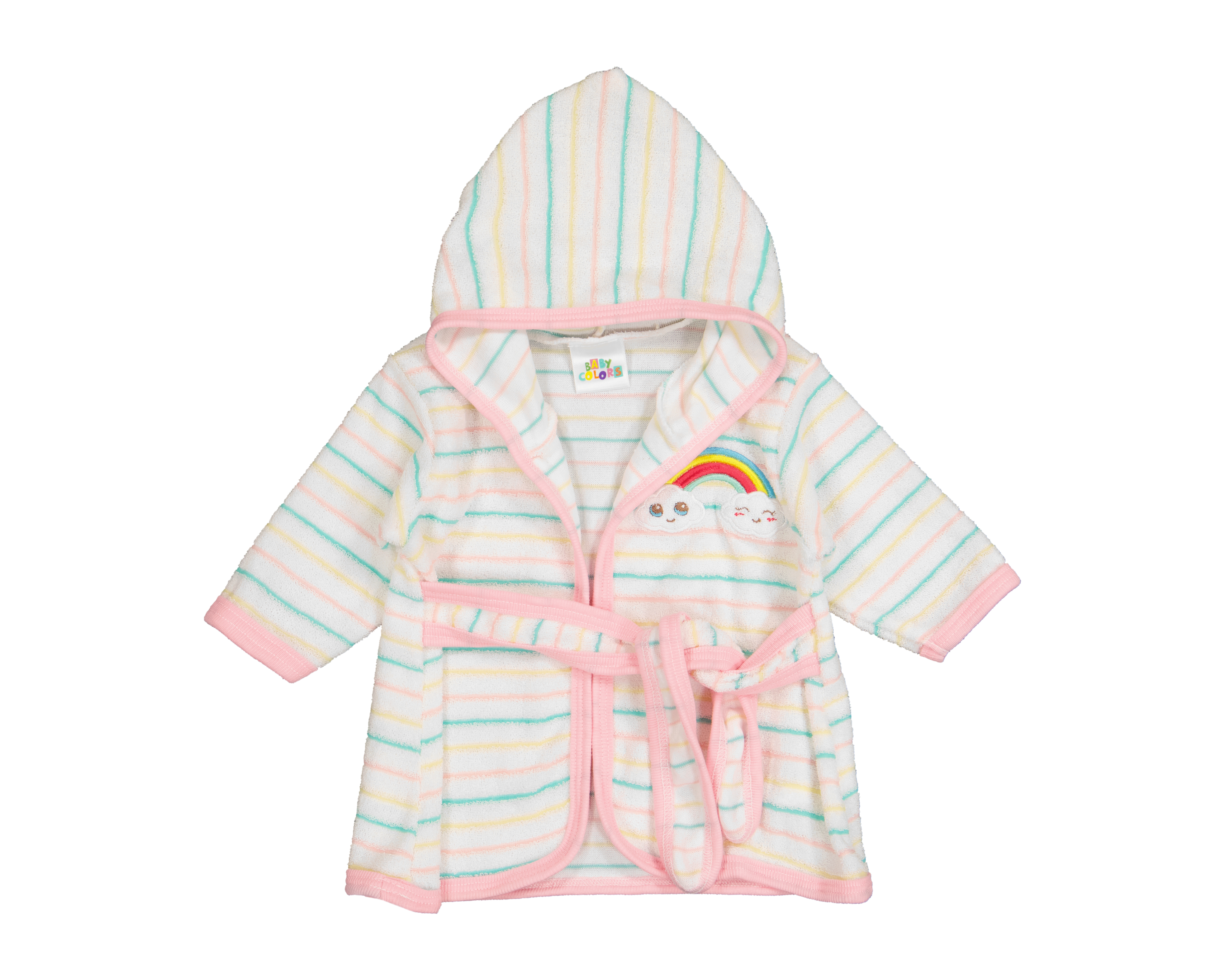 Foto 5 pulgar | Foto 4 | Bata de Baño y Toalla Baby Colors para Bebé Niña