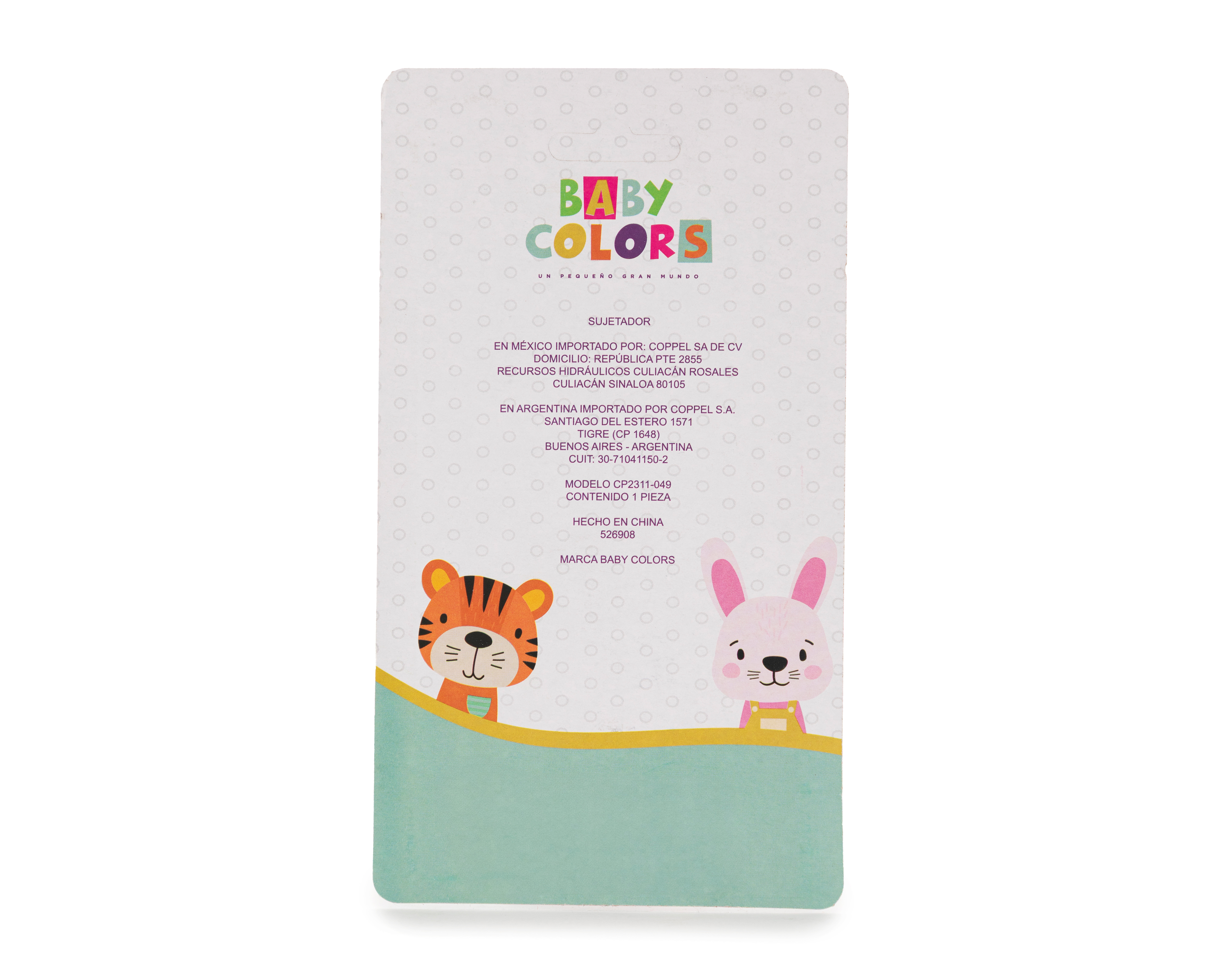 Foto 3 pulgar | Foto 2 | Sujetador de Chupón Baby Colors