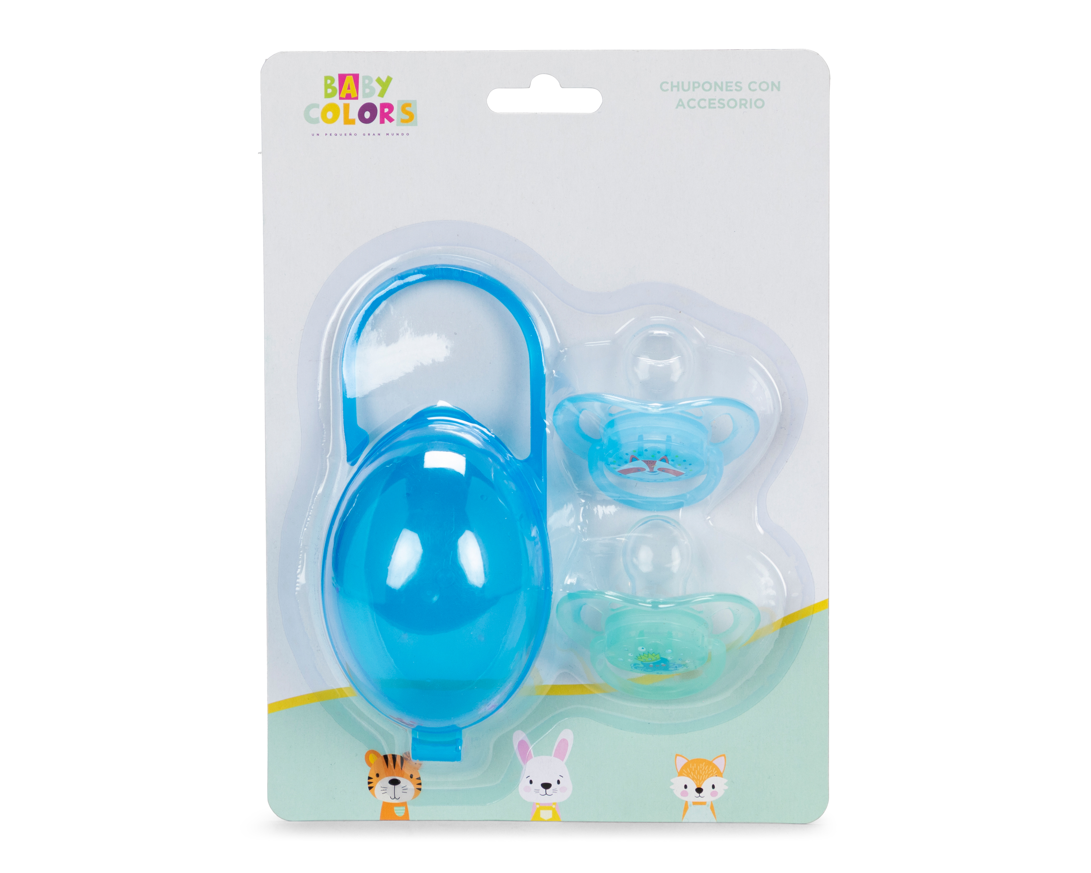 Foto 1 | Foto 1 | Chupón con Estuche Baby Colors 3 Piezas
