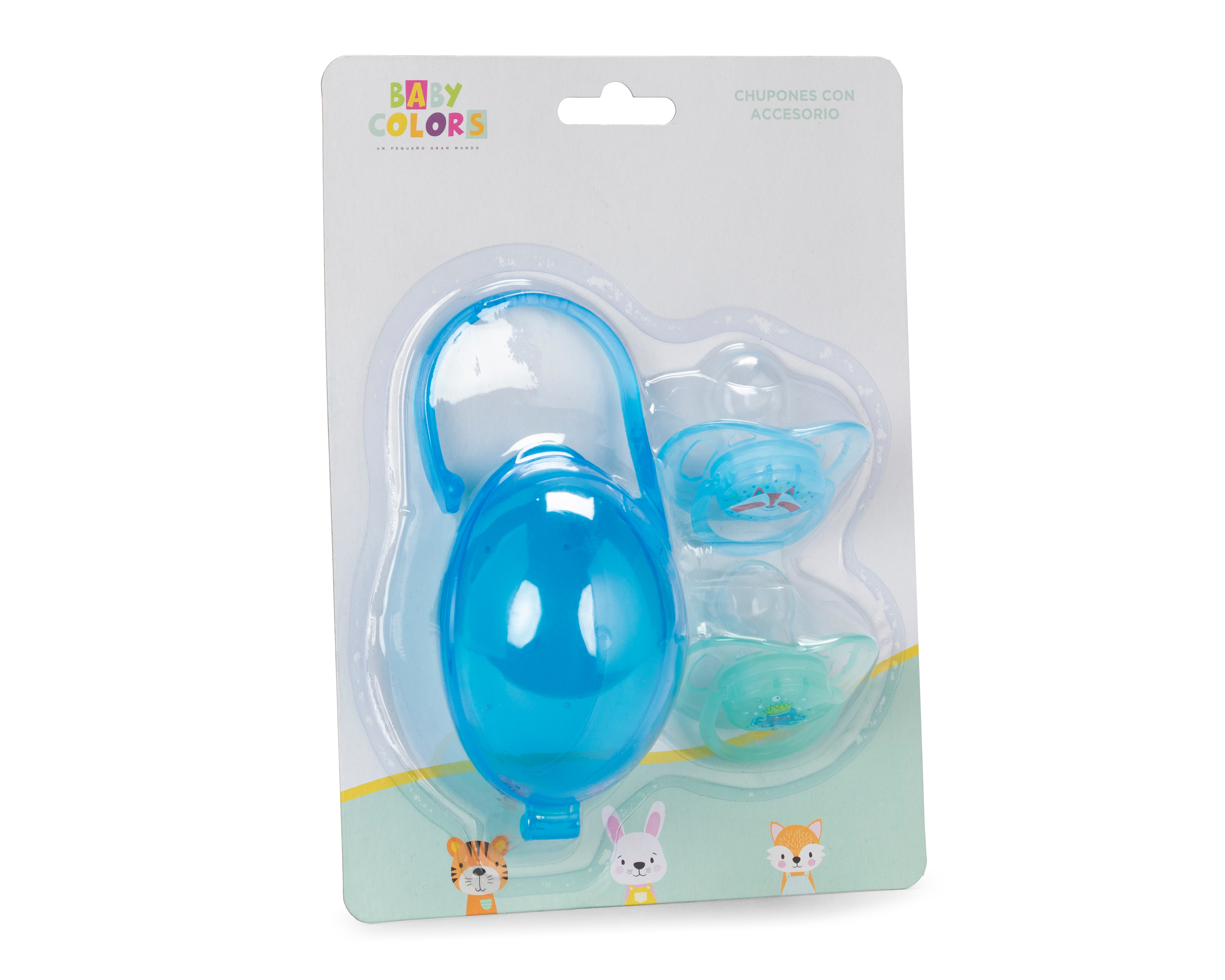 Foto 2 | Foto 2 | Chupón con Estuche Baby Colors 3 Piezas