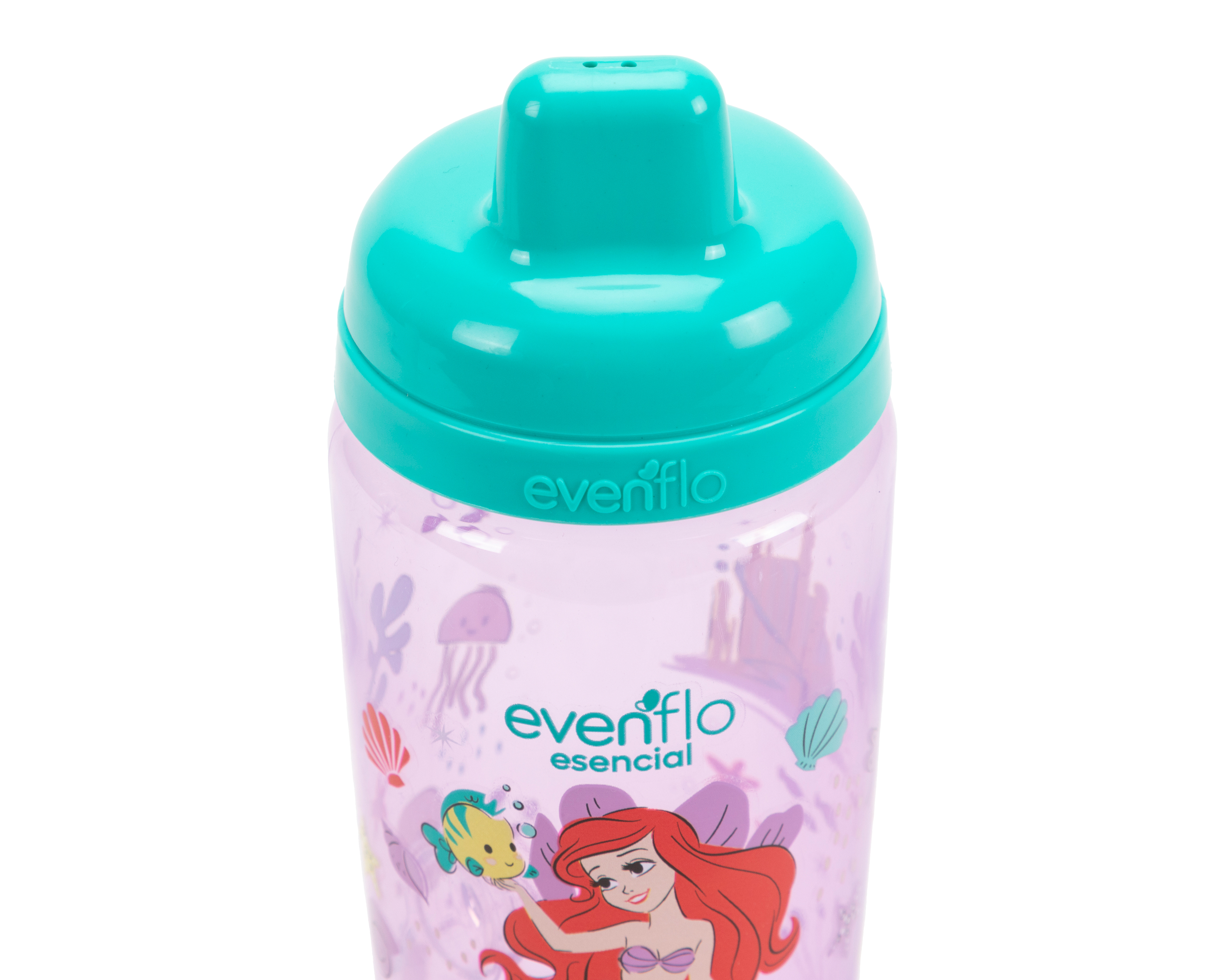 Foto 3 pulgar | Foto 2 | Vaso Entrenador Evenflo Disney La Sirenita 325 ml