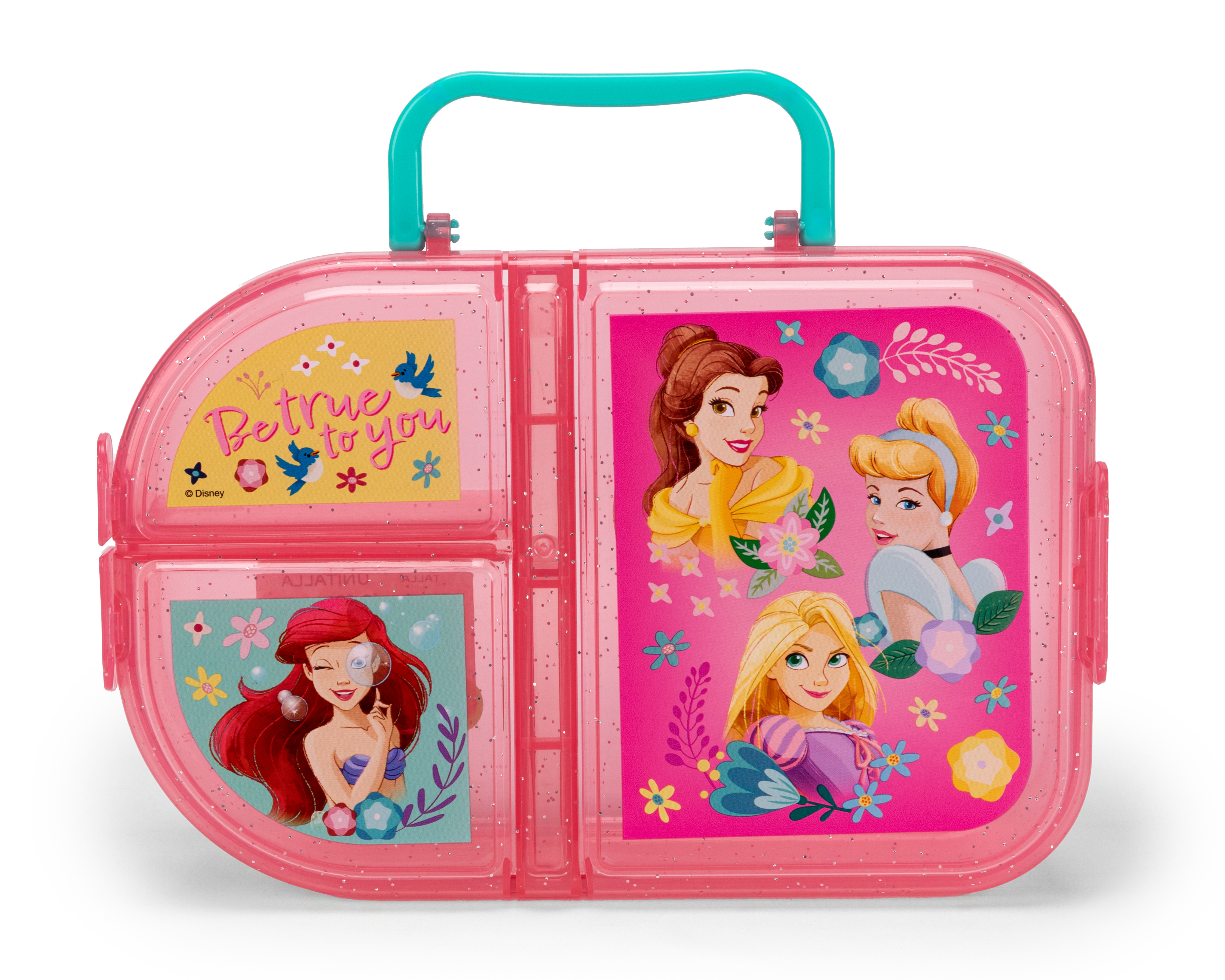 Foto 2 pulgar | Foto 1 | Lonchera Disney Princesas con Divisiones