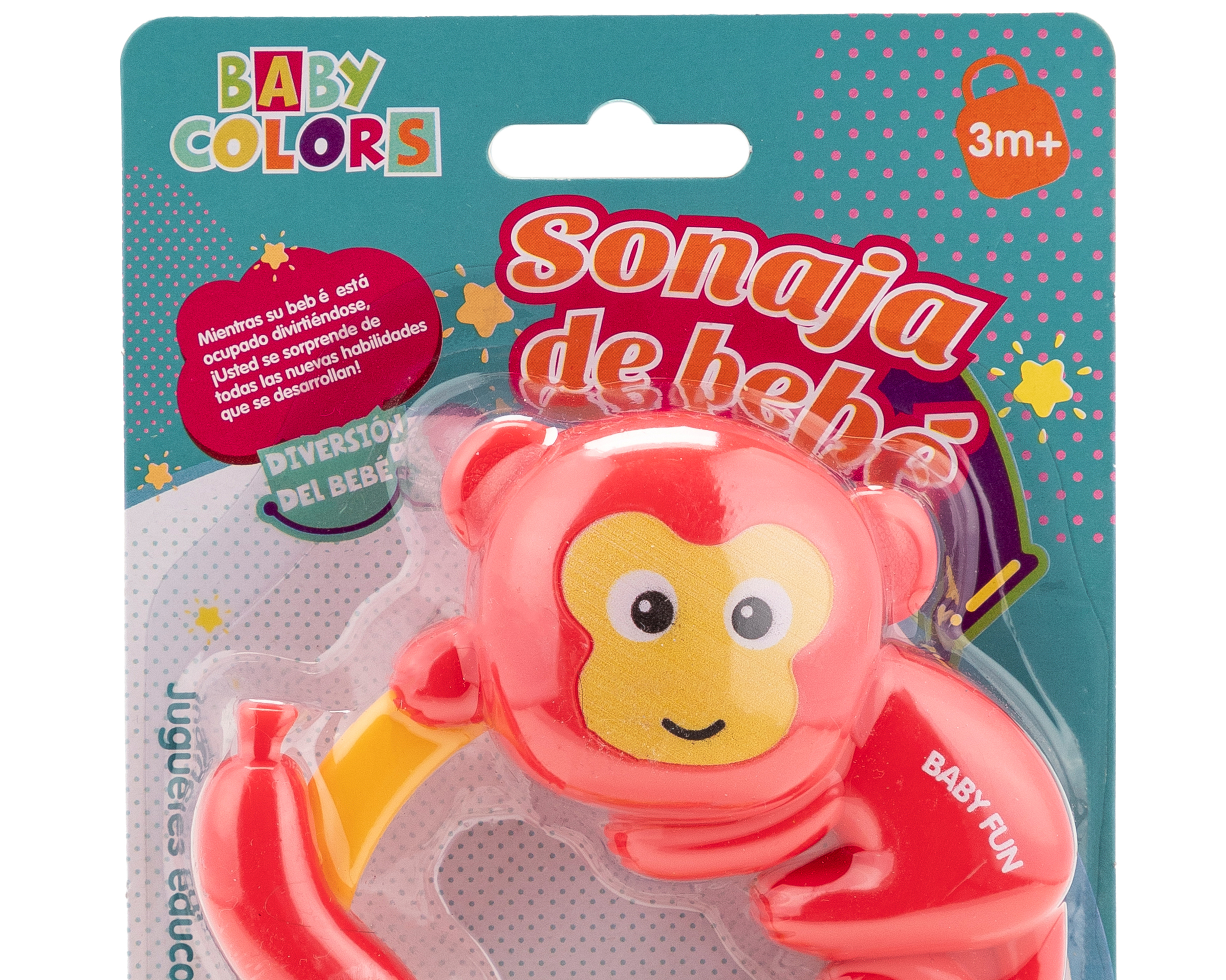 Foto 4 pulgar | Foto 3 | Sonaja para Bebé Baby Colors con Mordedera