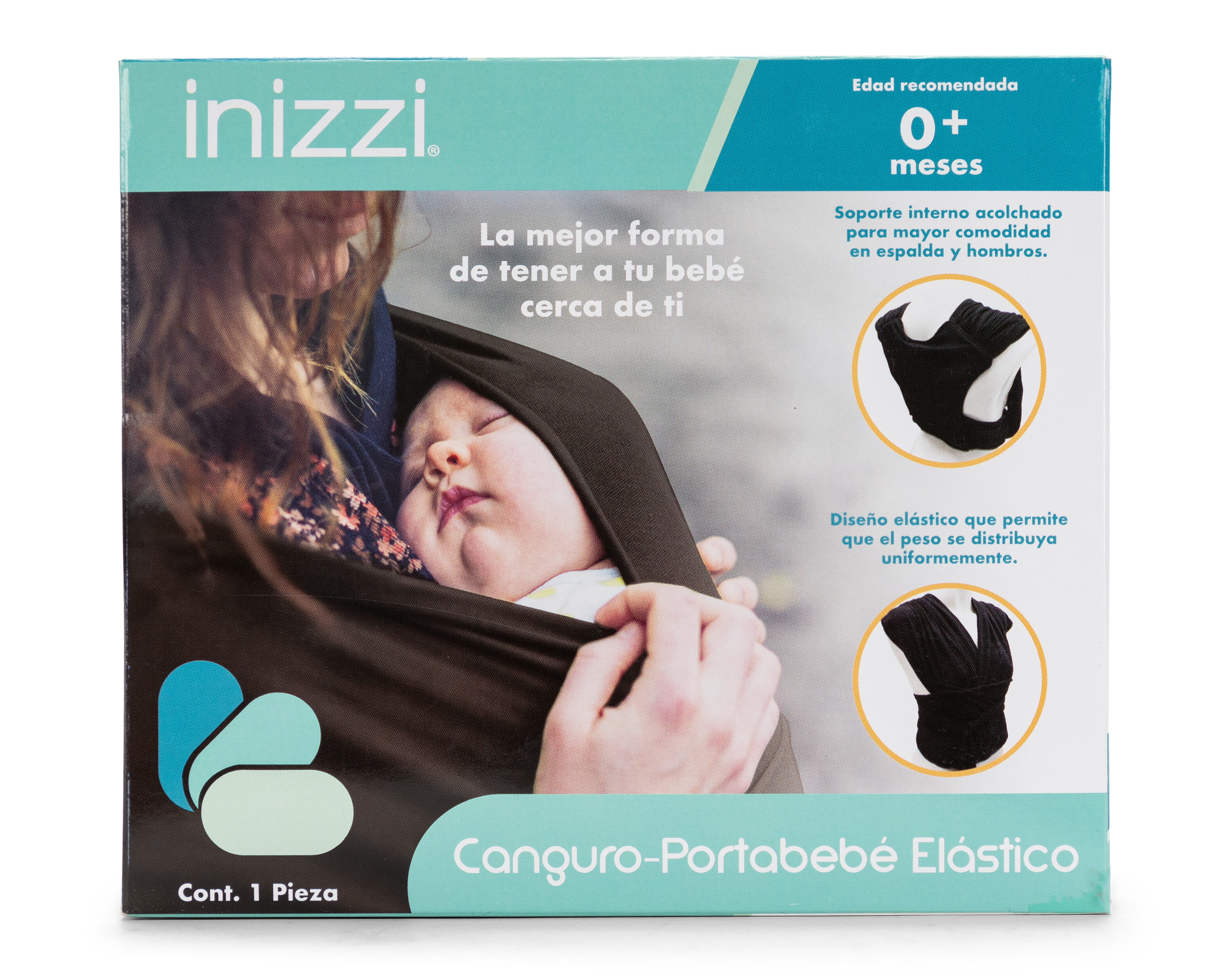 Canguro para Bebé Inizzi Negro