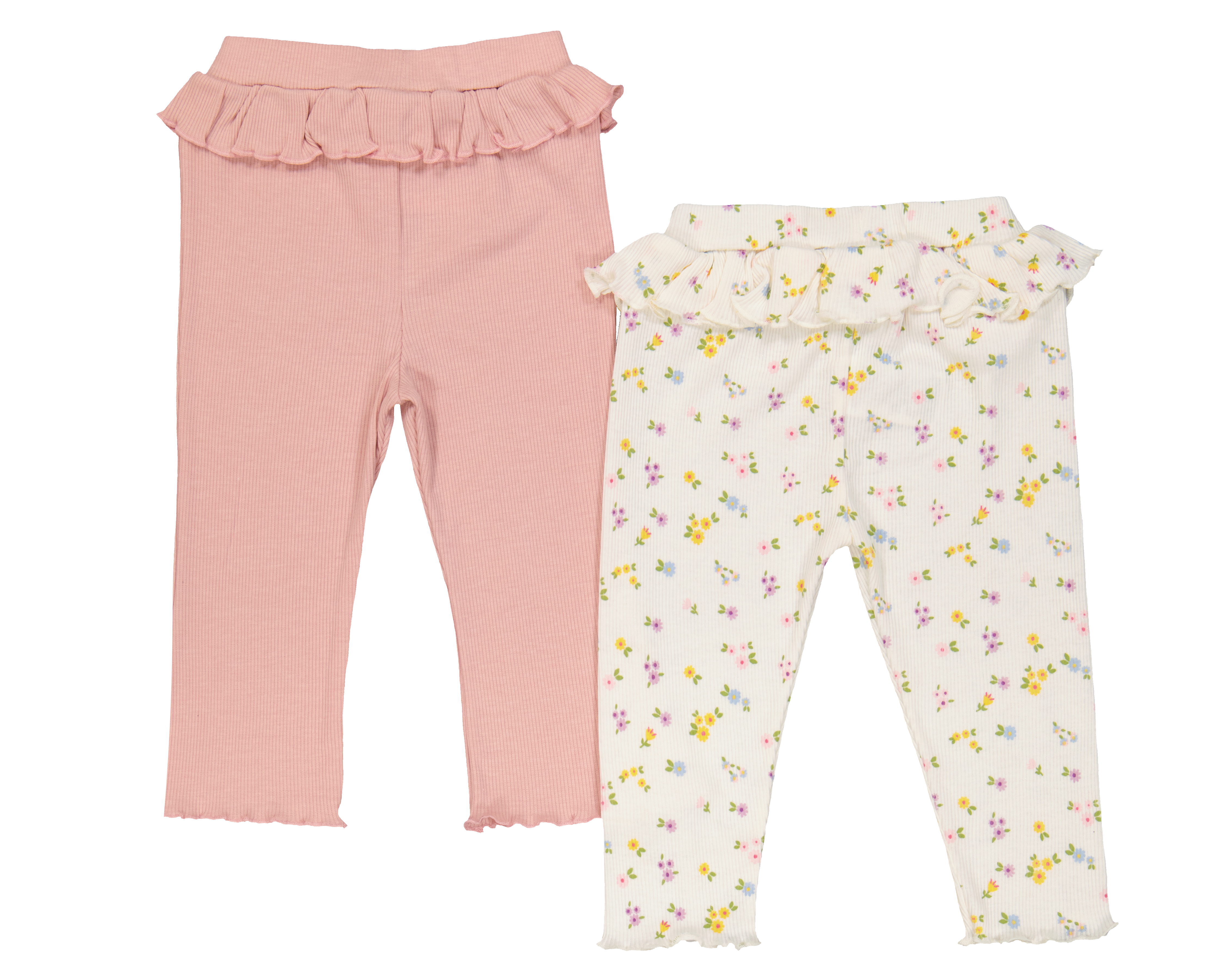 Foto 3 pulgar | Foto 2 | Pantalón para Bebé Niña Tricks Floral 2 Piezas