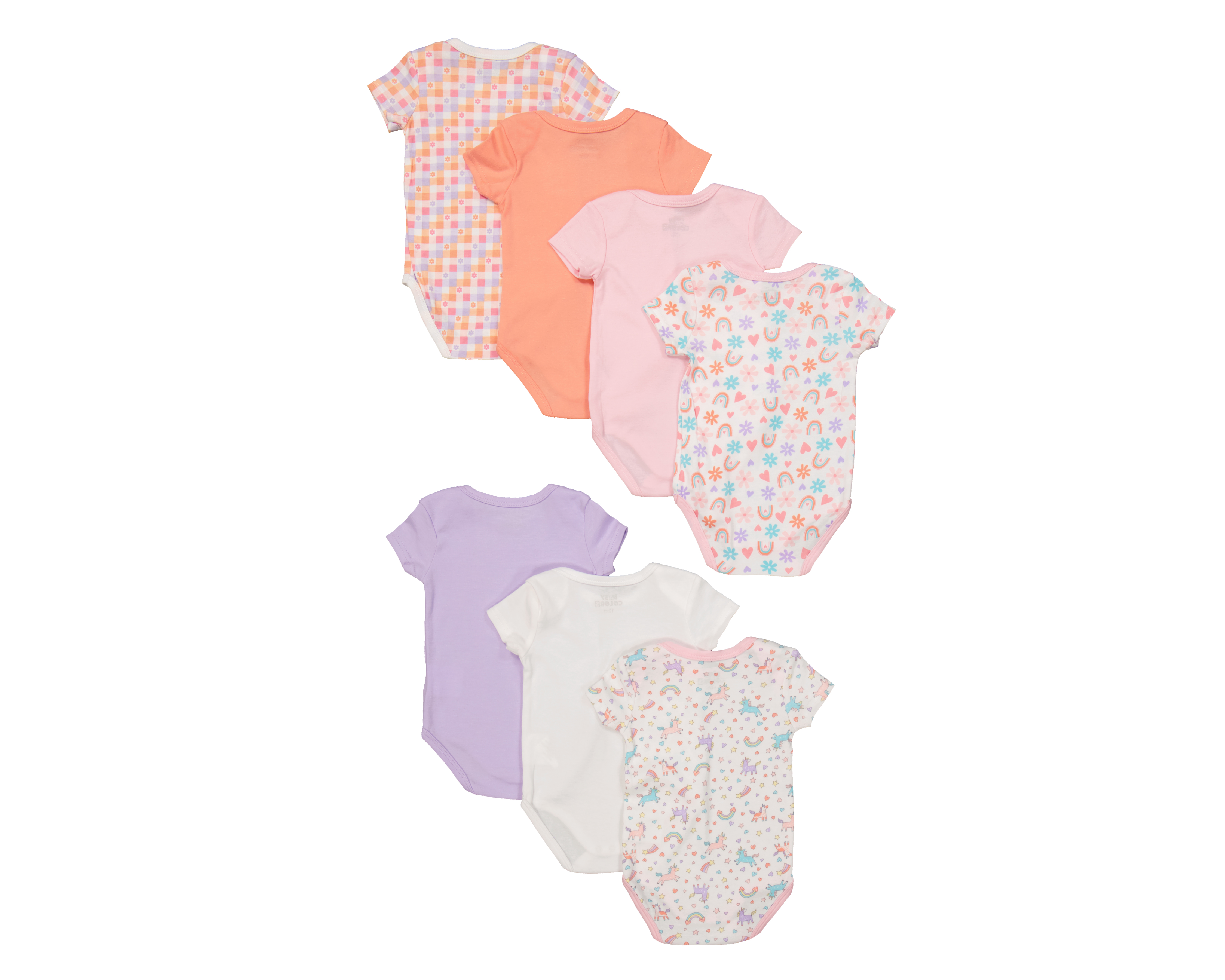 Foto 3 pulgar | Foto 2 | Pañalero para Bebé Niña Baby Colors Estampado 7 Piezas