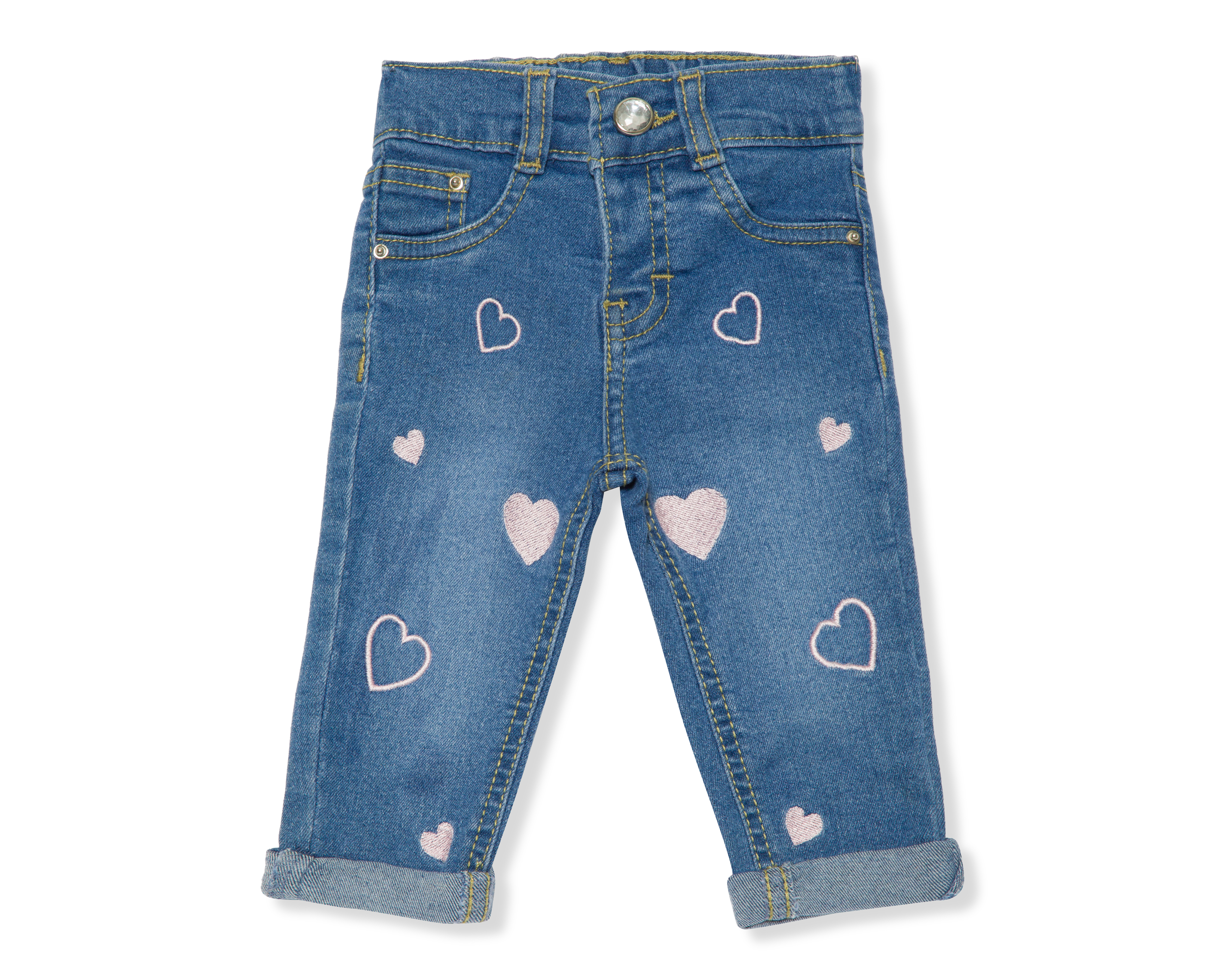 Pantalón para Bebé Niña Baby Colors de Mezclilla