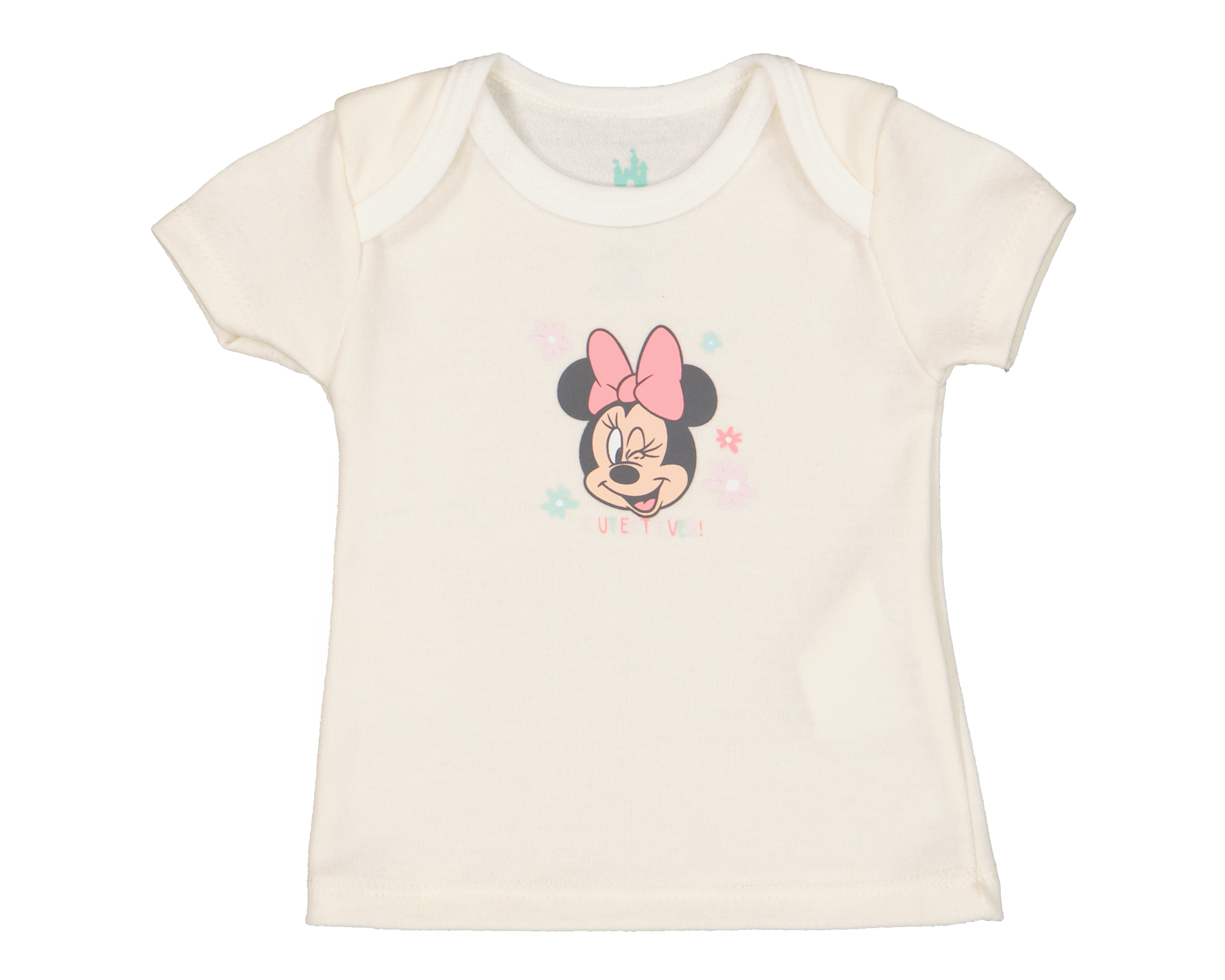 Foto 6 pulgar | Foto 5 | Camiseta Interior Disney para Bebé Niña 3 Piezas