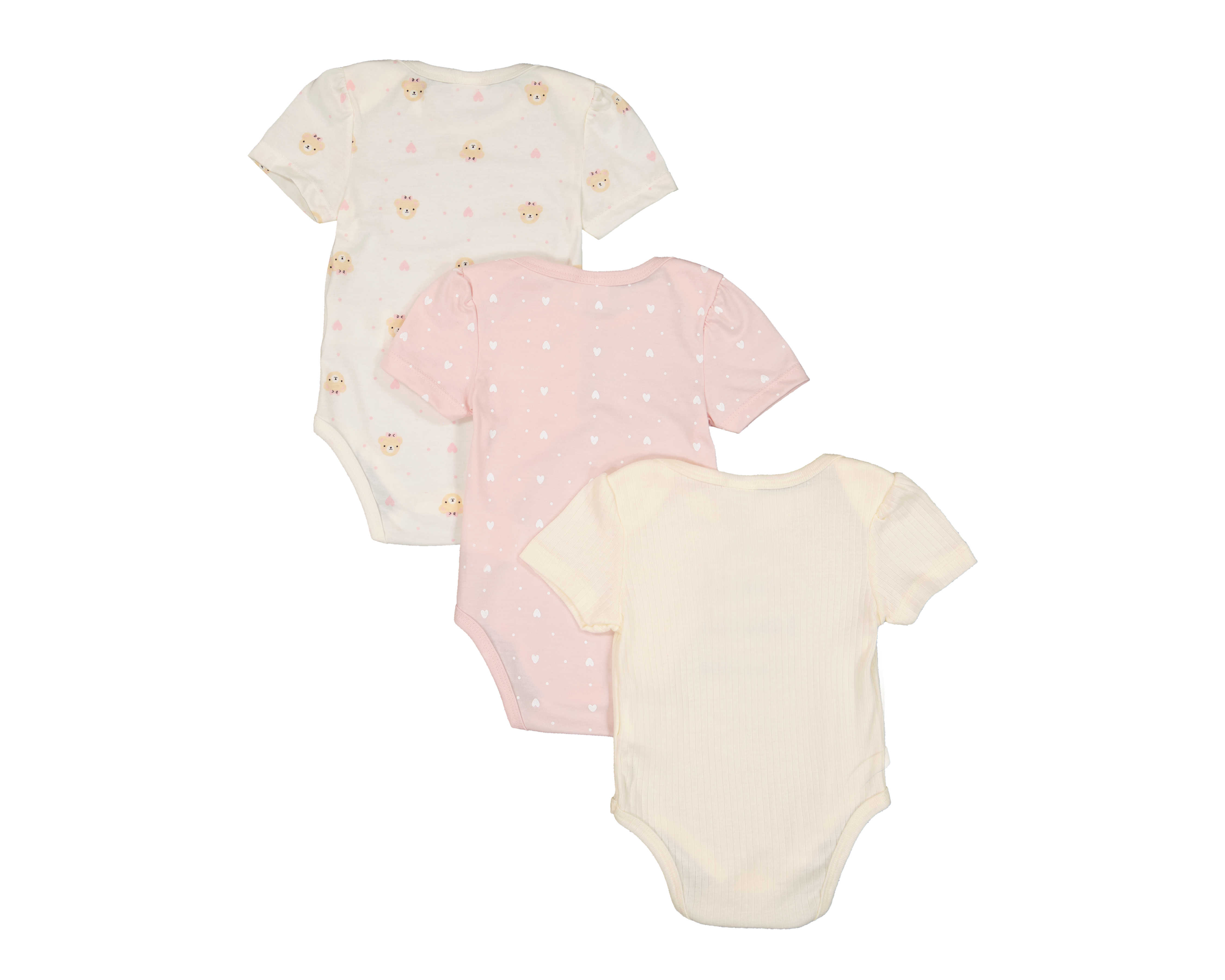 Foto 2 | Foto 2 | Pañalero para Bebé Niña Baby Colors 3 Piezas