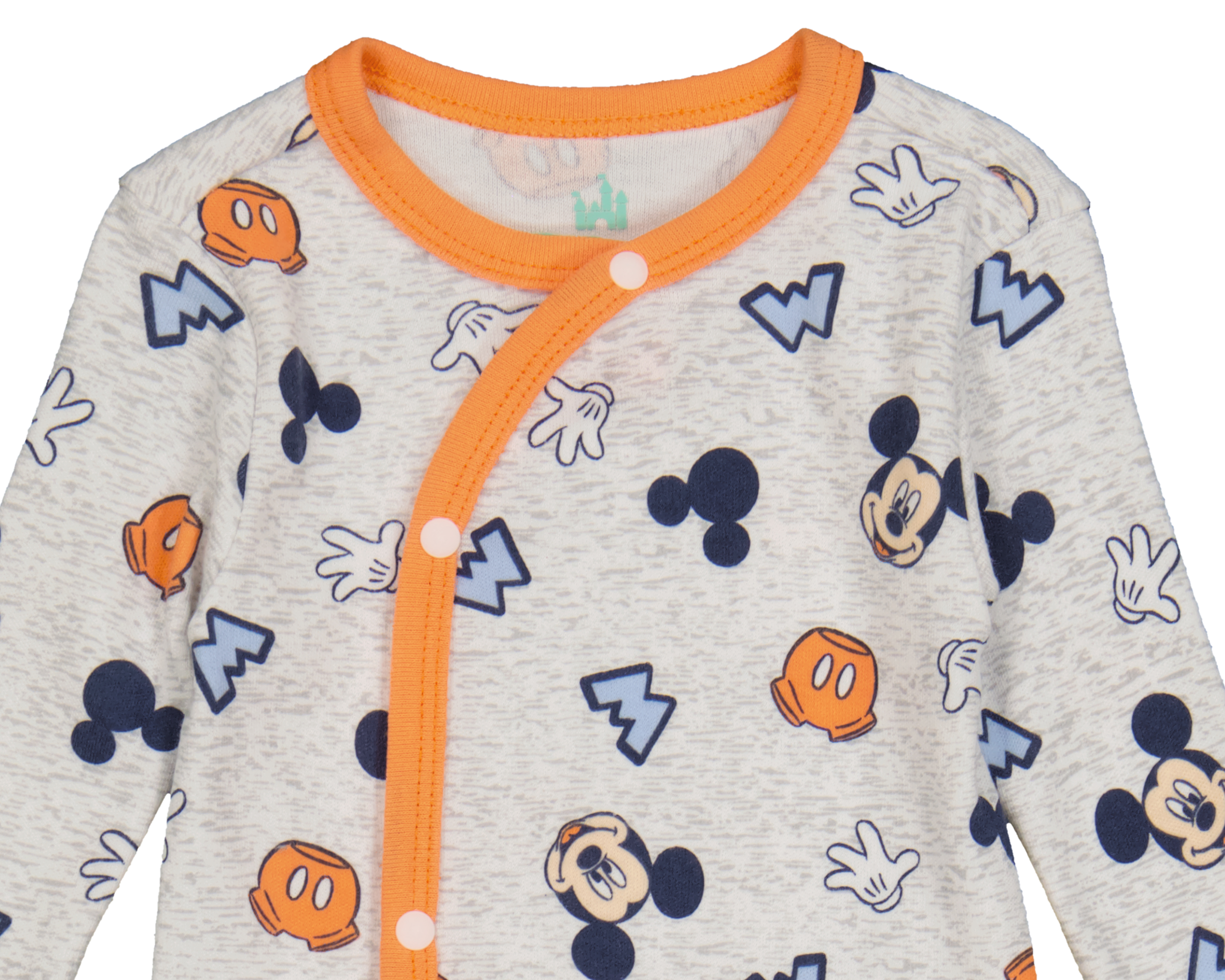 Foto 3 | Foto 3 | Mameluco para Bebé Niño Disney con Estampado Mickey Mouse