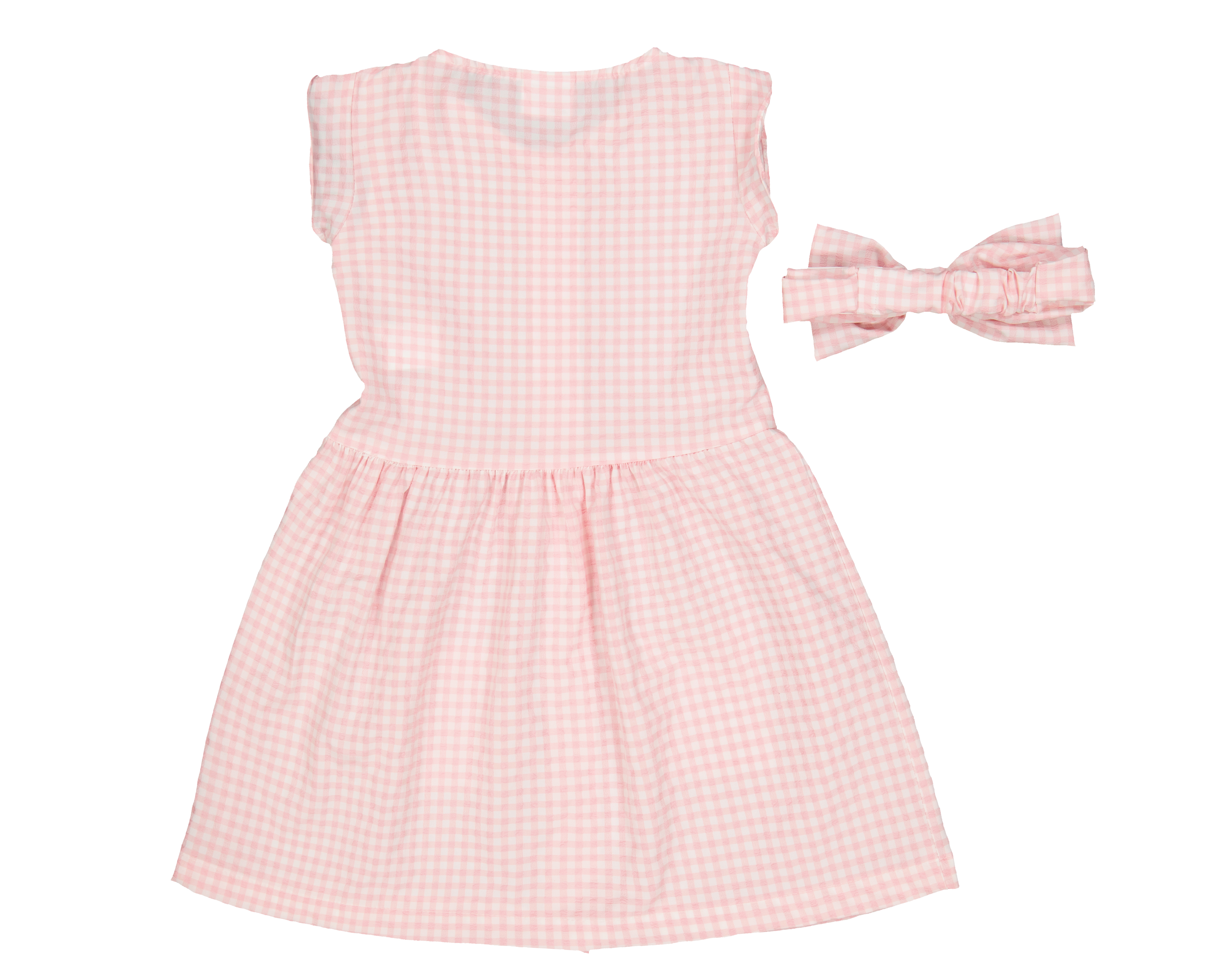 Foto 2 | Foto 2 | Vestido para Bebé Niña Baby Colors a Cuadros con Diadema